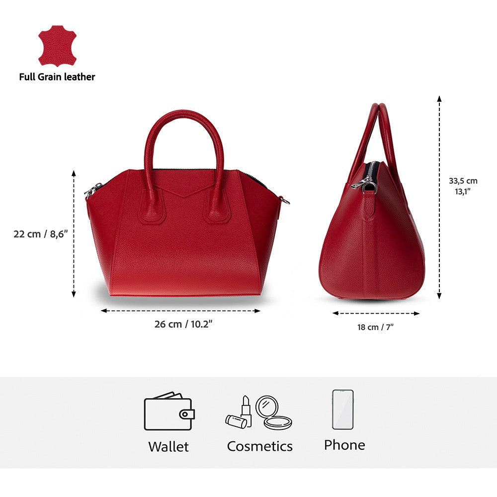 Salinas Genuine Leather Handbag for Women - Medium