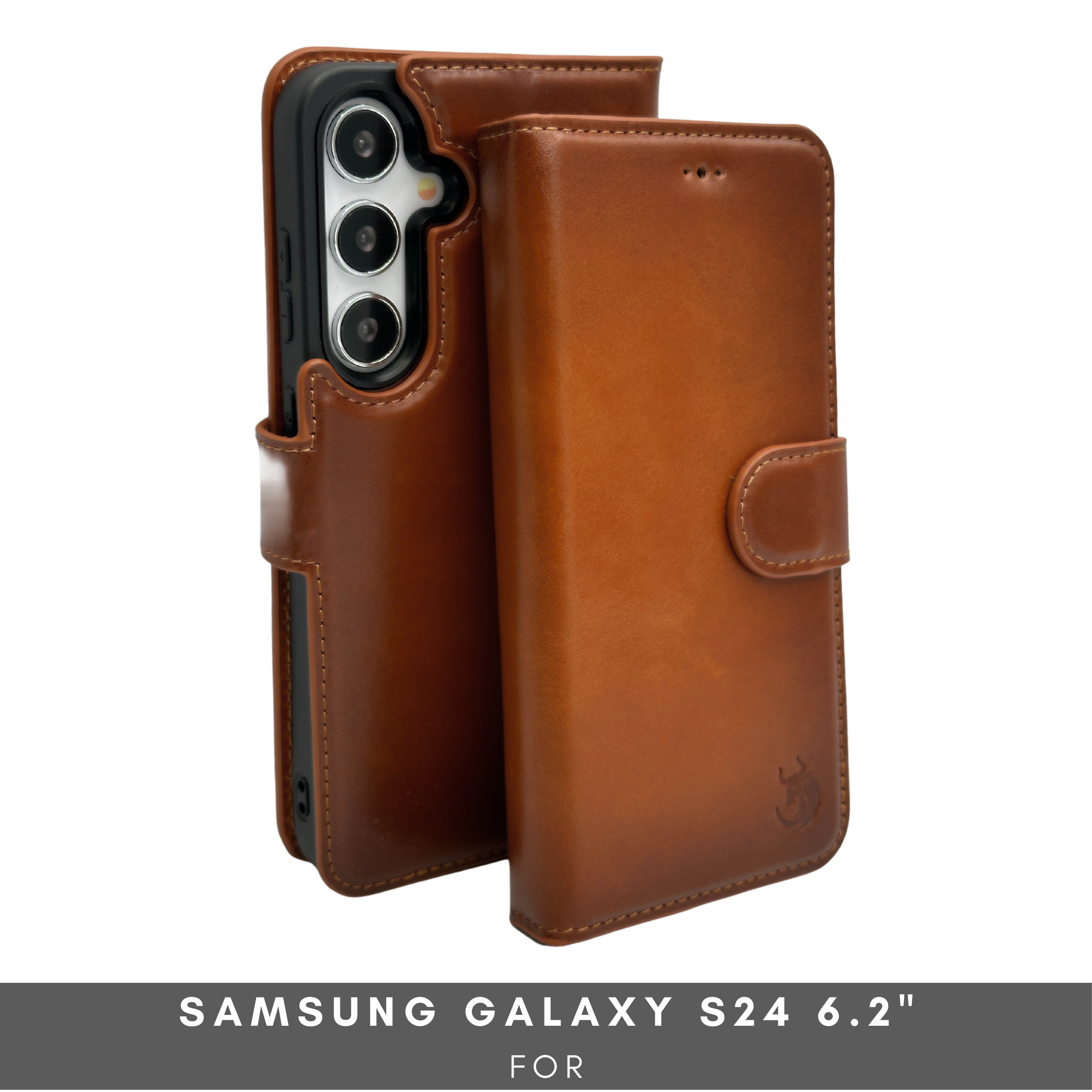 Nevada Samsung Galaxy S24 Wallet Case - TORONATA - #color_tan