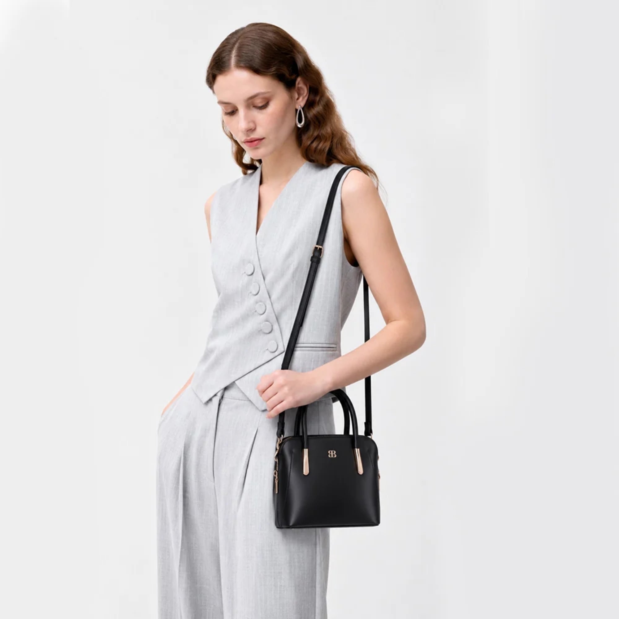 Belmont Satchel Handbag & Crossbody Purse -