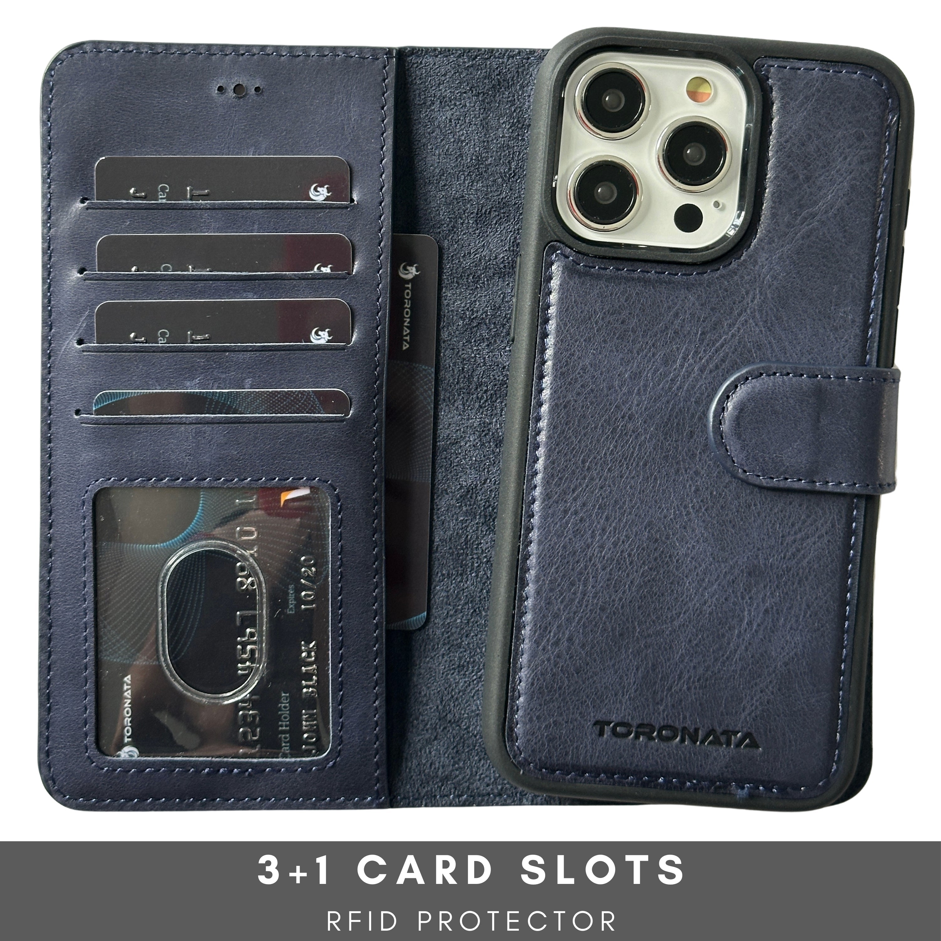 Vegas iPhone 15 Plus Wallet Case | MagSafe - TORONATA -