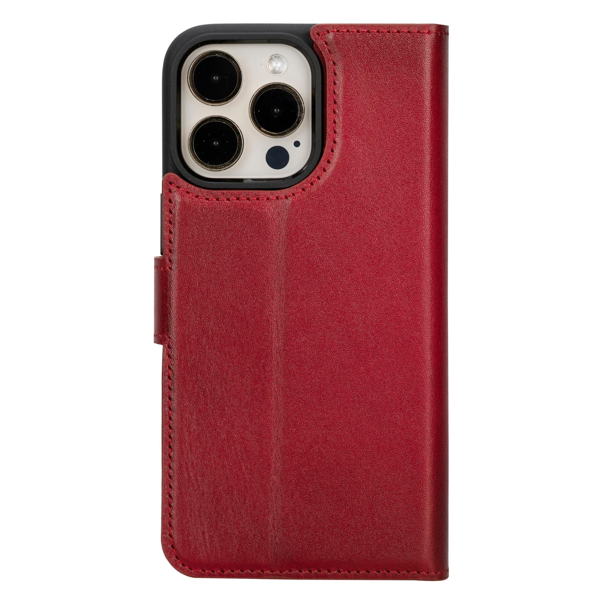 casper iphone 14 series detachable leather wallet case - toronata -