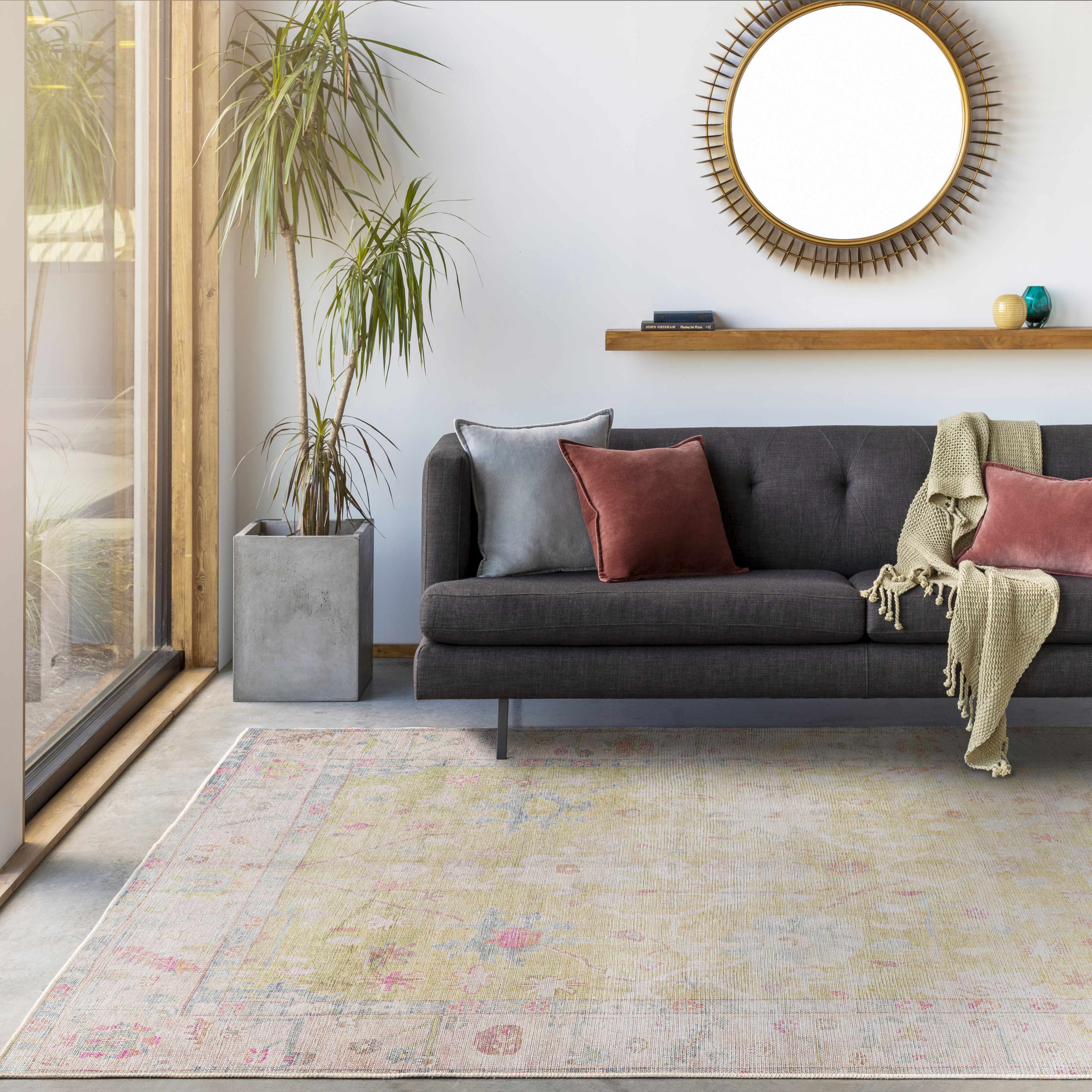 Bozkurt Boutique Washable Rug
