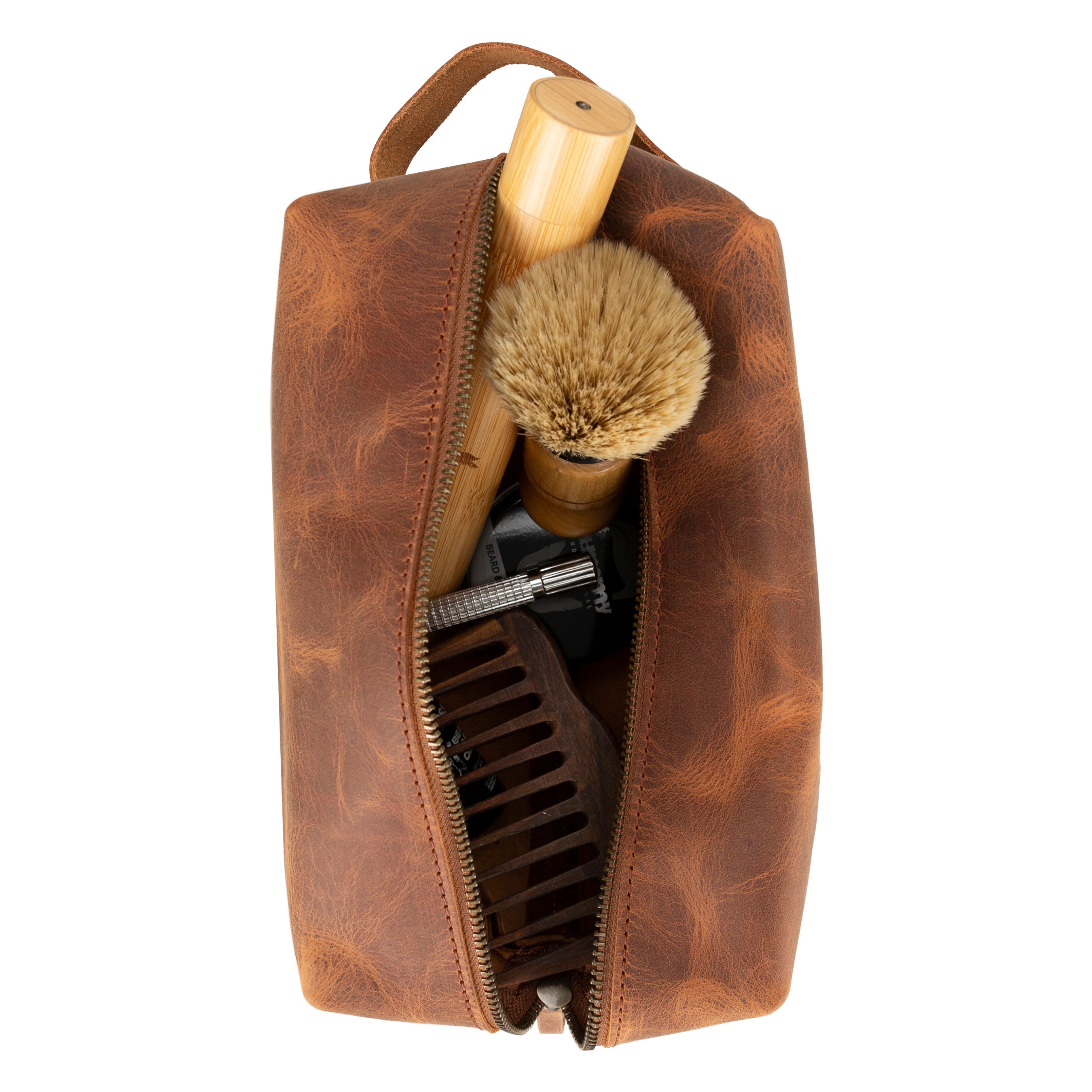 Eve Leather Dopp Kit, X Large - TORONATA - color_
