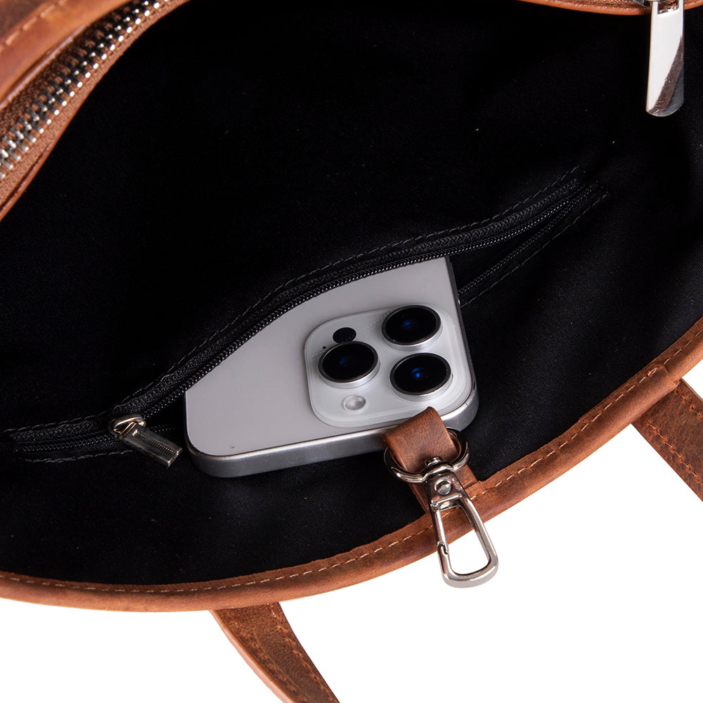 Mesa Leather Tote Bag for Women – Genuine Leather | TORONATA