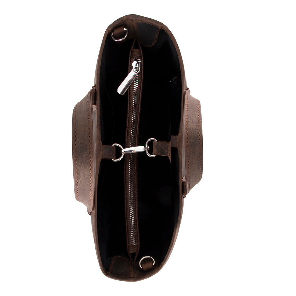 Mesa Leather Tote Bag for Women – Genuine Leather | TORONATA