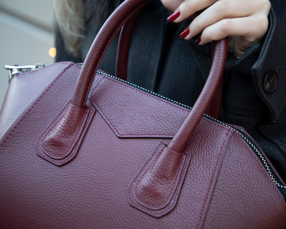 Salinas Genuine Leather Handbag for Women - Medium