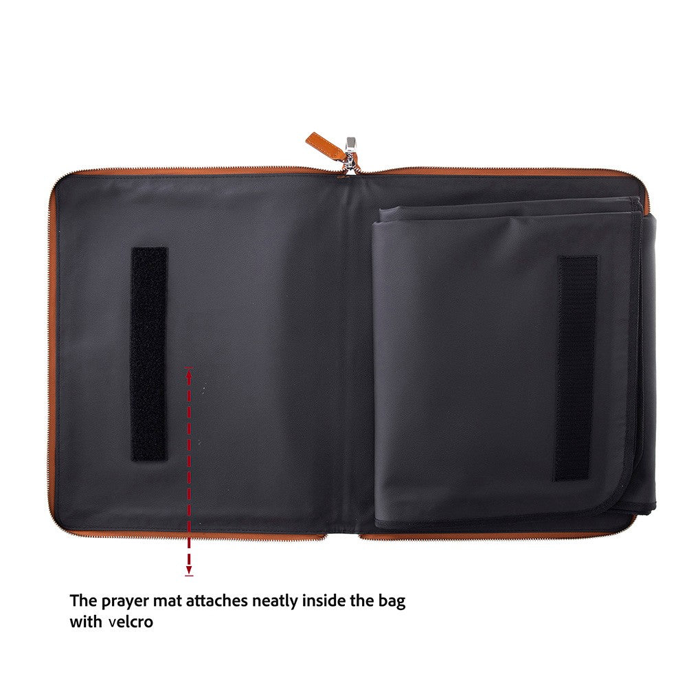 Michigan Genuine Leather Prayer Rug – Portable Travel Seccade
