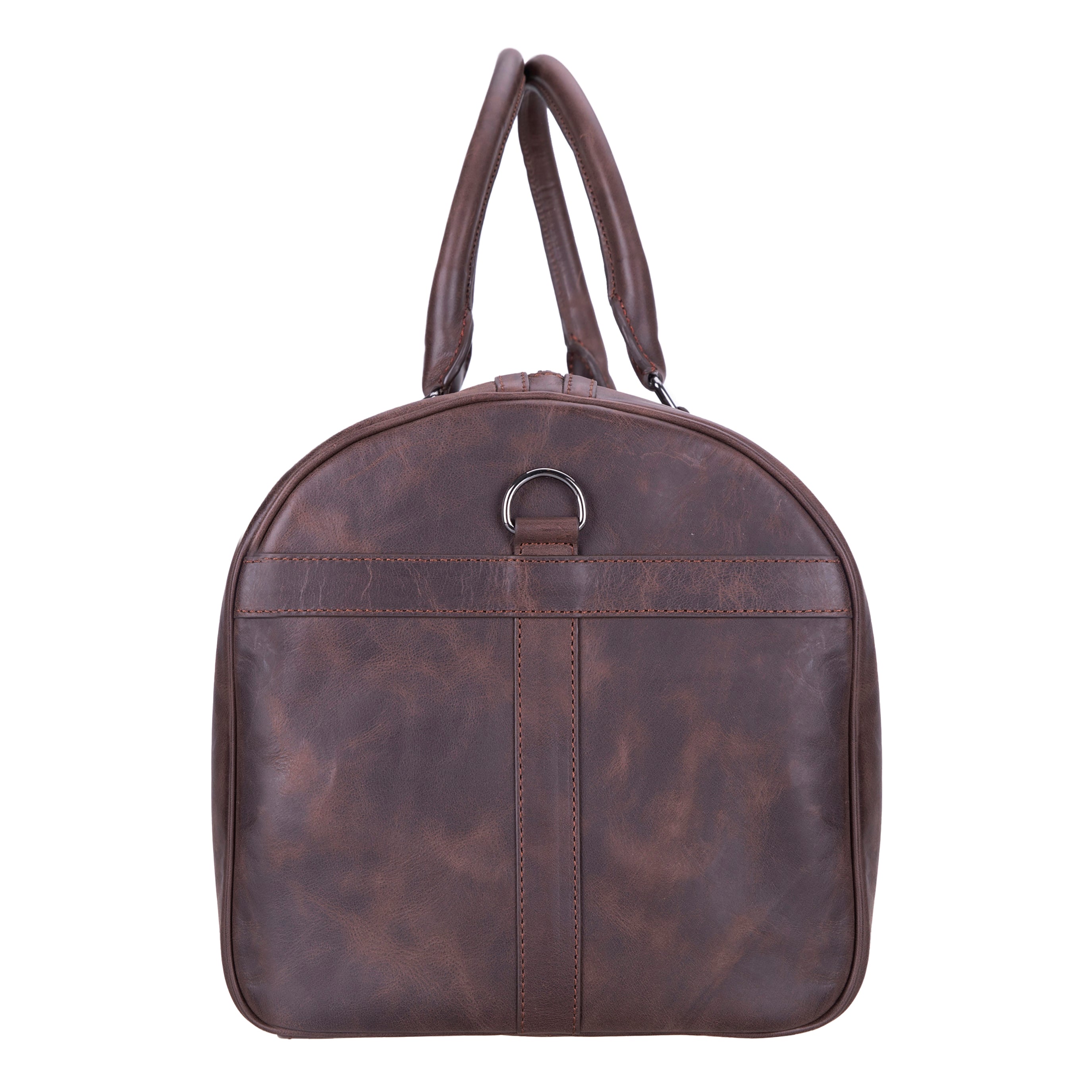 Atmore Leather Duffle Bag - TORONATA - color_brown