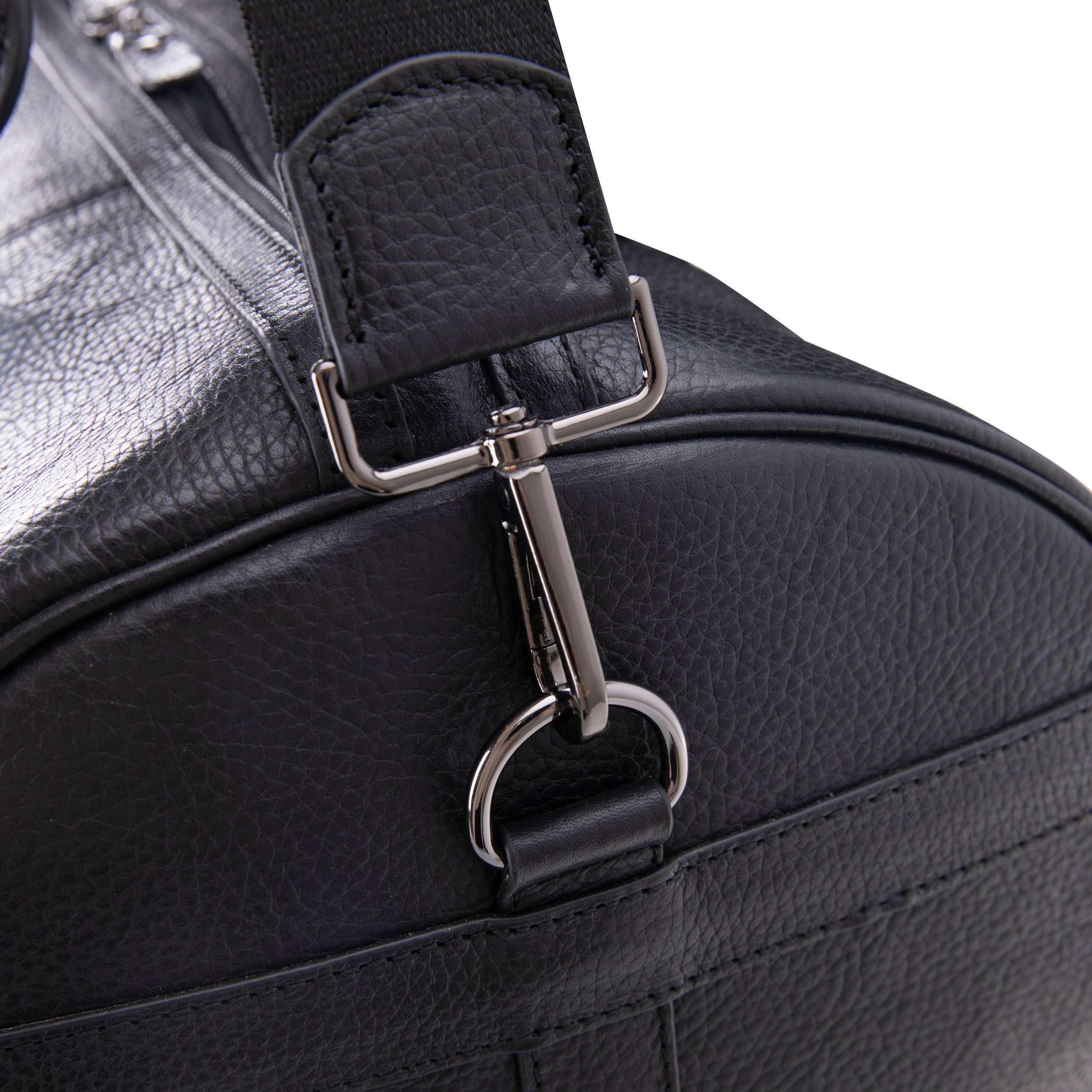 Atmore Leather Duffle Bag - TORONATA - color_black