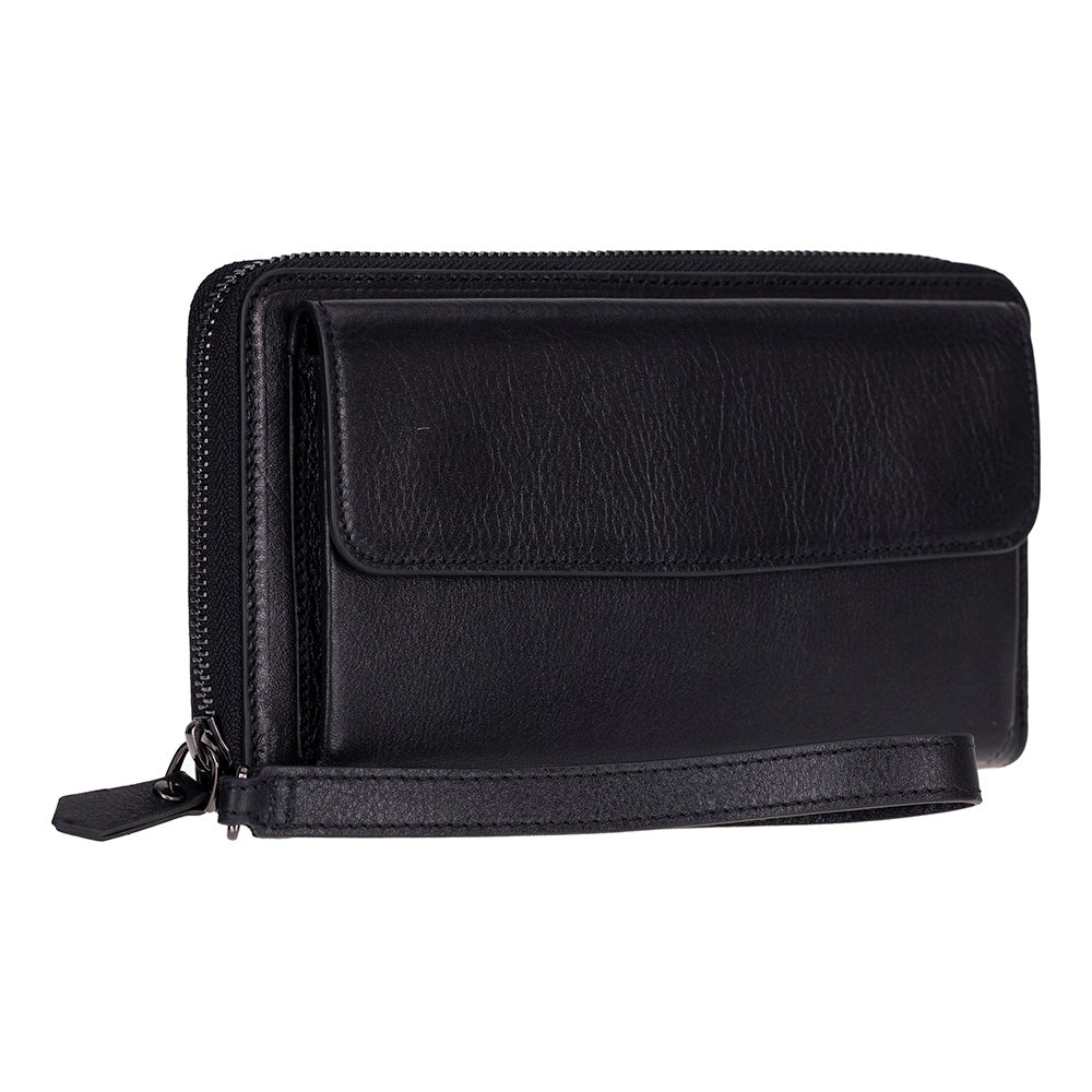 Anchorage Leather Wallet – Phone Holder & 12 Card Slots