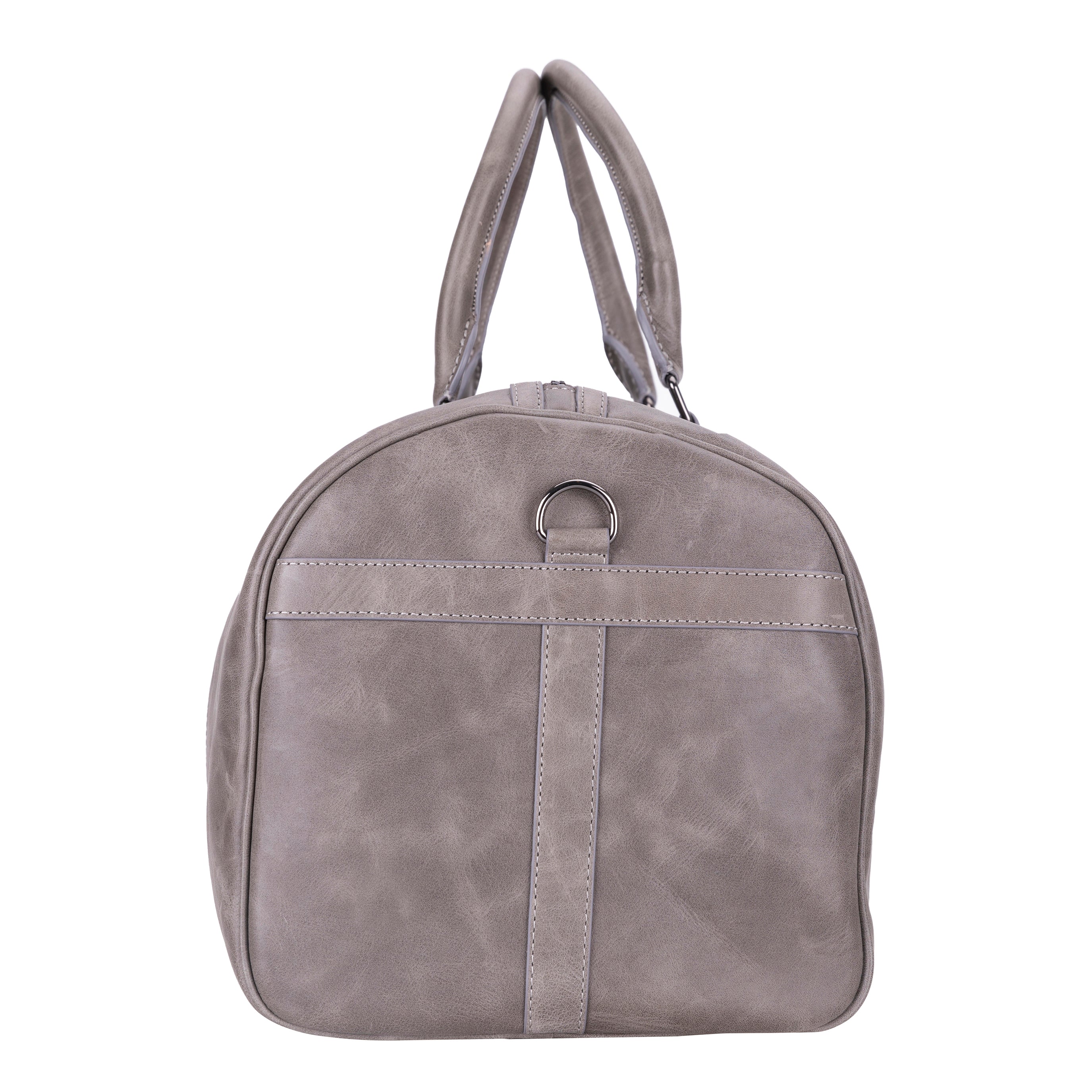 Atmore Leather Duffle Bag - TORONATA - color_gray