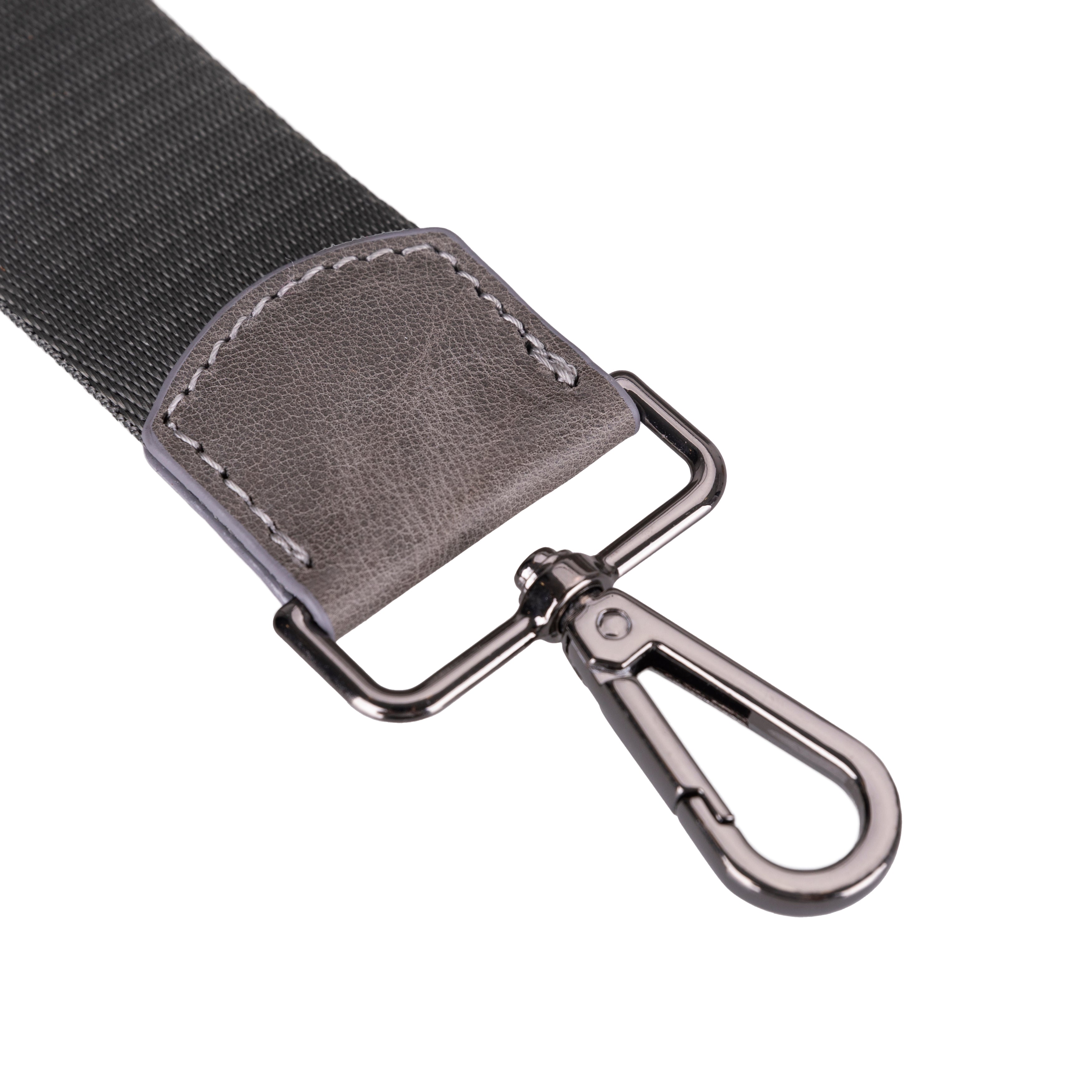 Atmore Leather Duffle Bag - TORONATA - color_gray