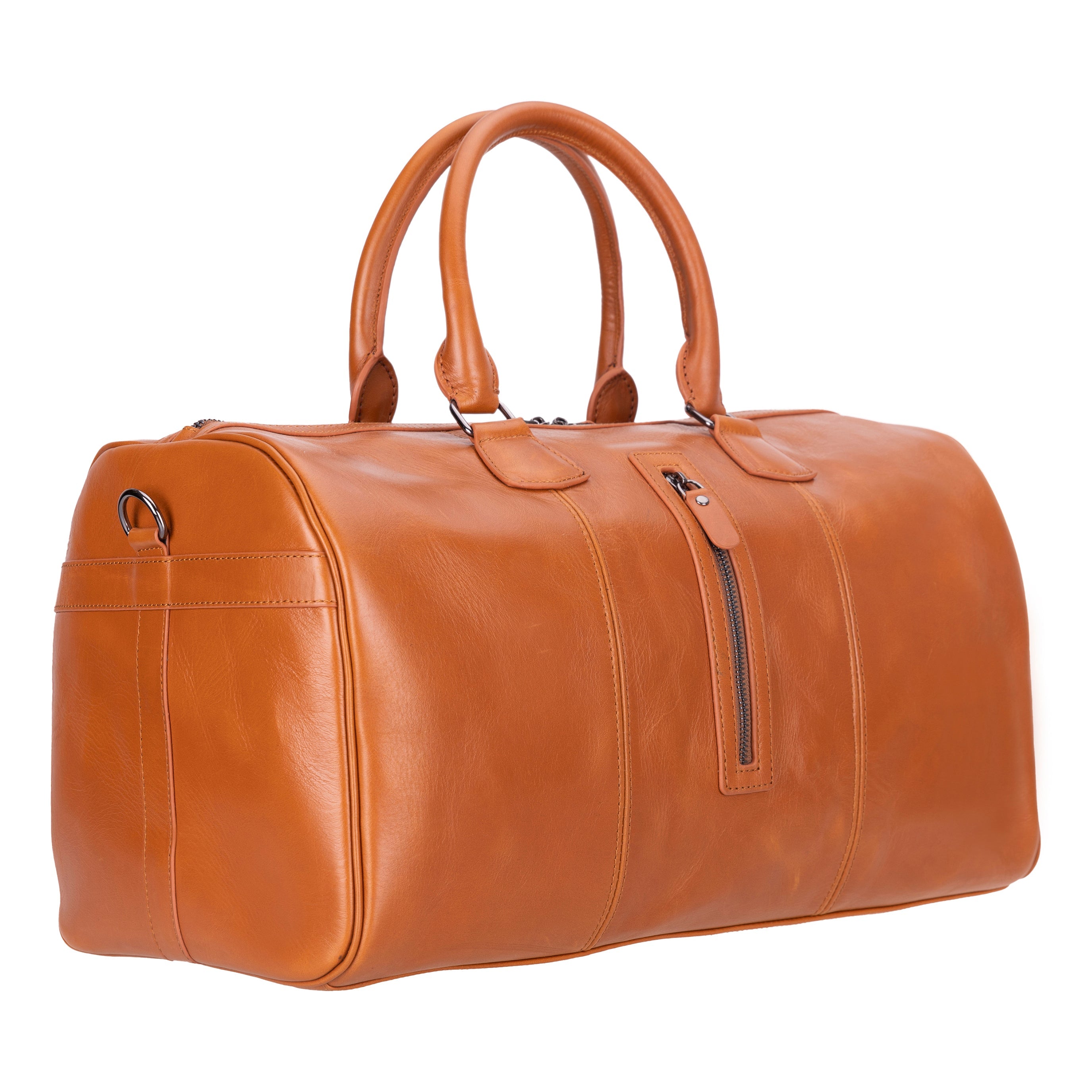 Atmore Leather Duffle Bag - TORONATA - color_tan