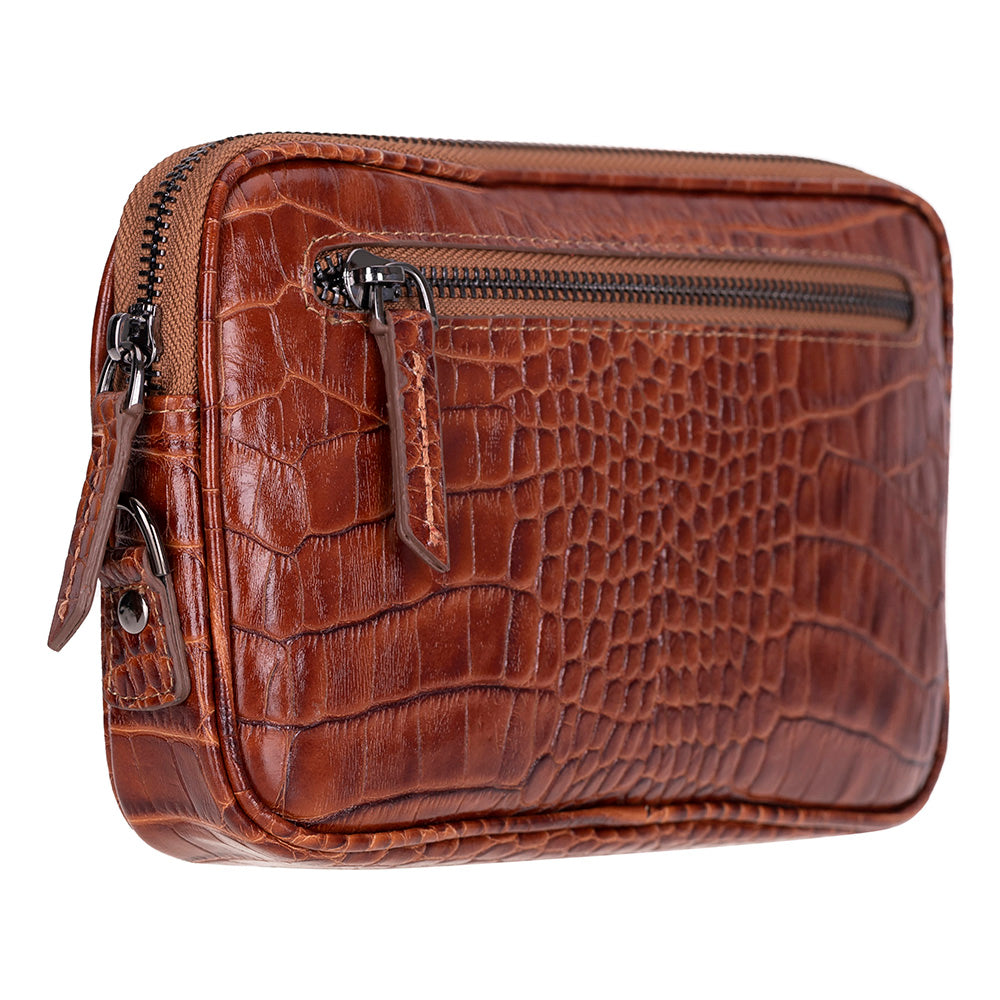 Noma Leather Clutch Bag