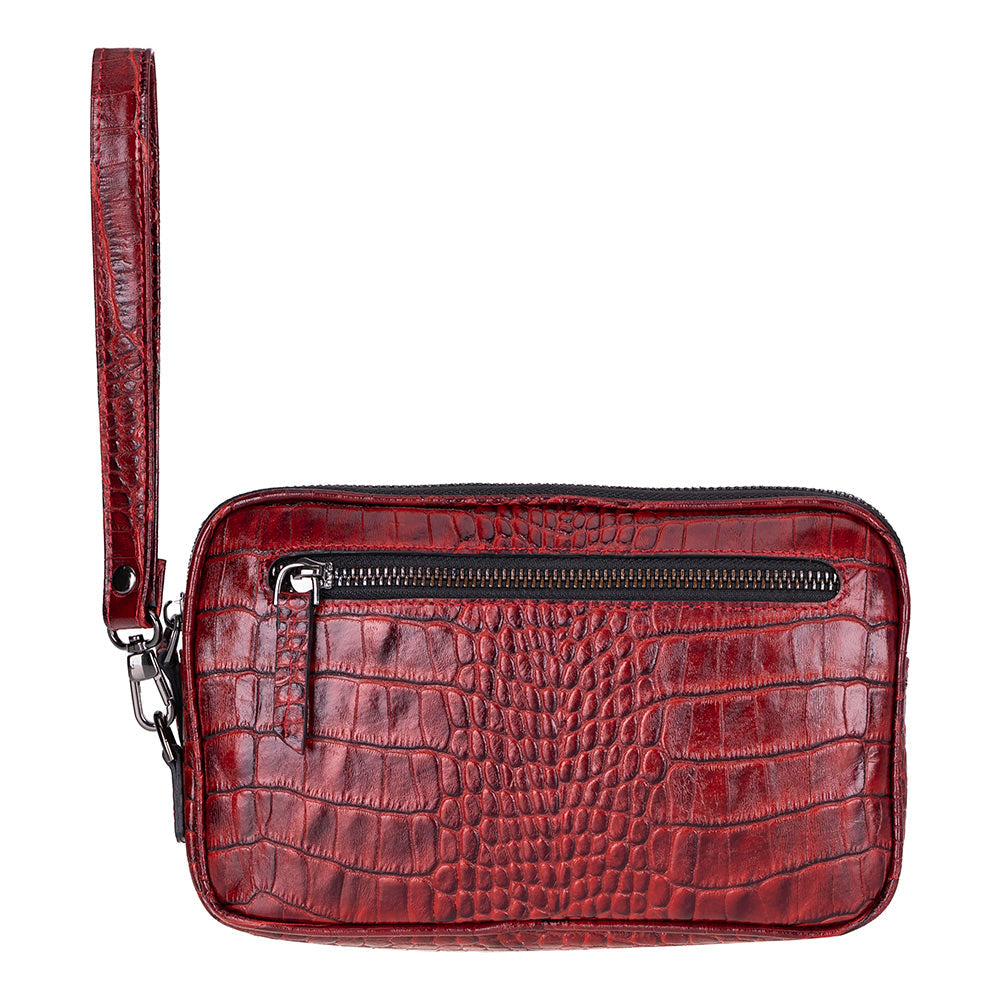 Noma Leather Clutch Bag