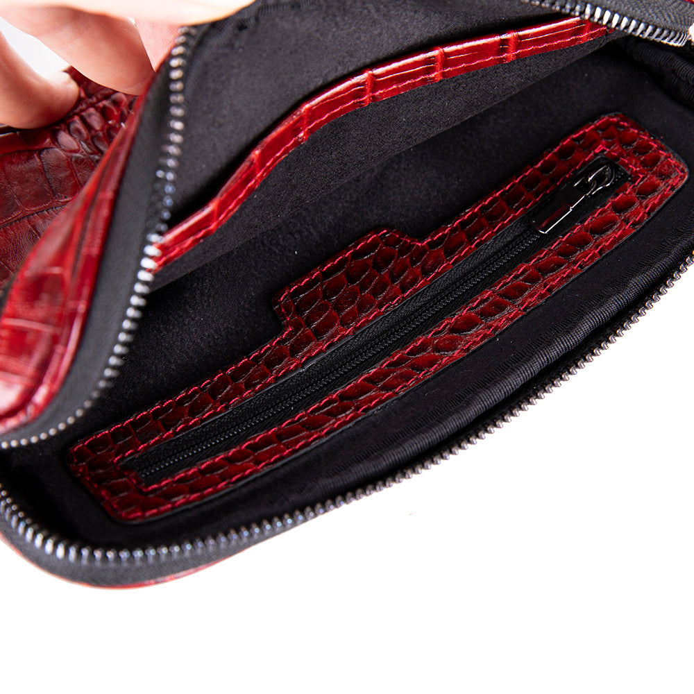 Noma Leather Clutch Bag