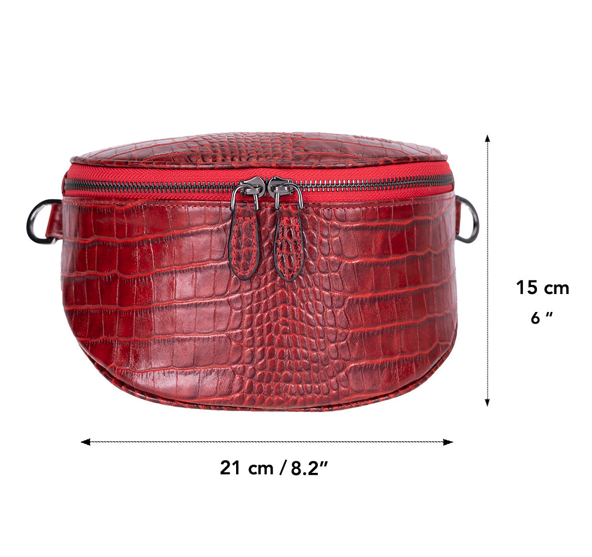 Alora Leather Crossbody Bag