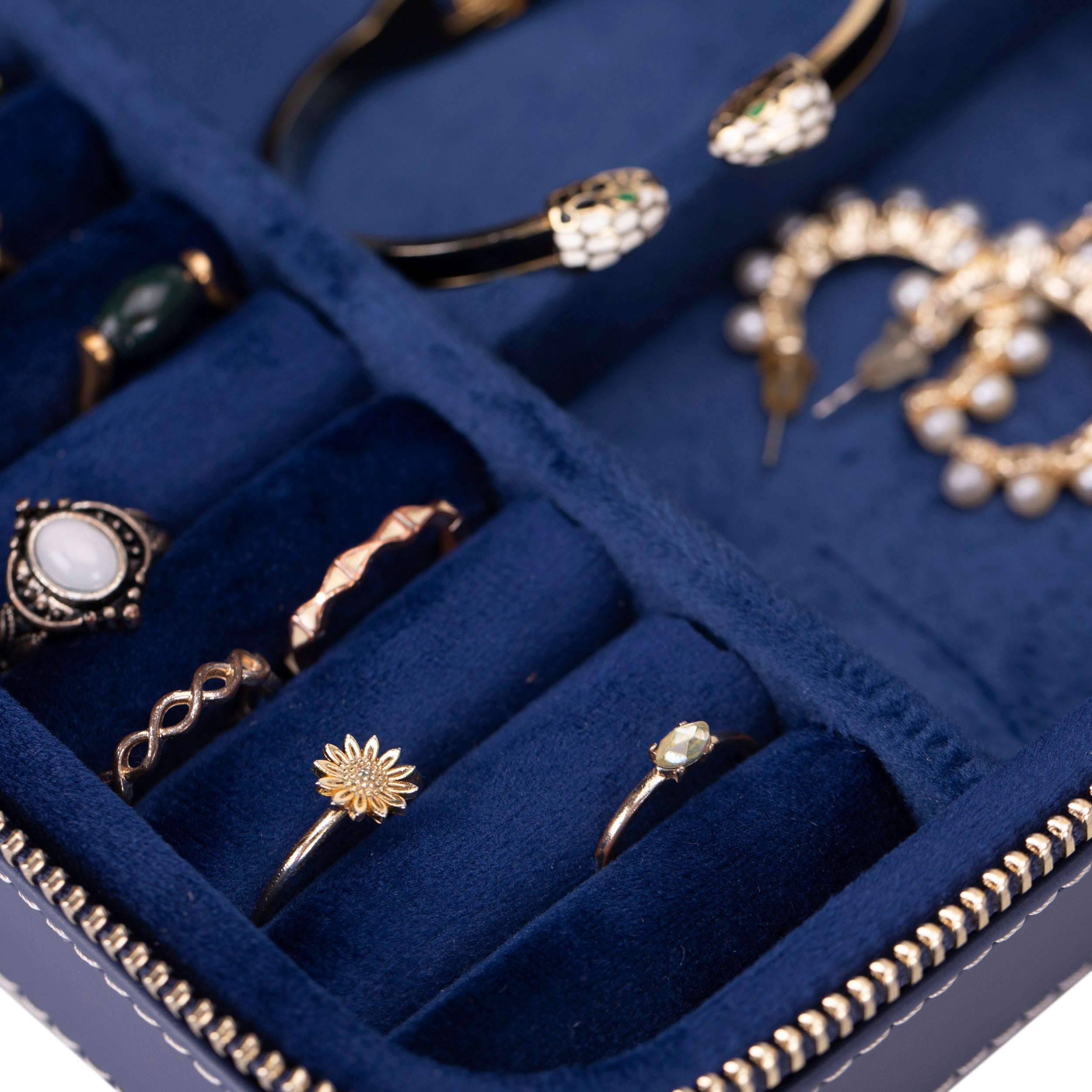 Eufaula Leather Jewelry Box - TORONATA -