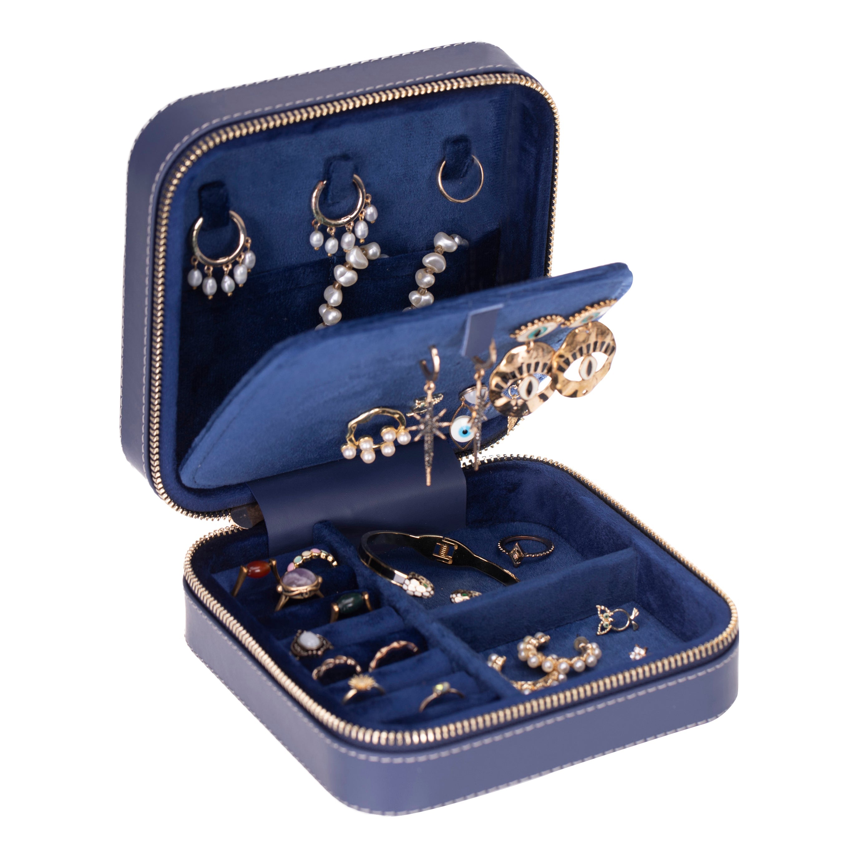 Eufaula Leather Jewelry Box - TORONATA -
