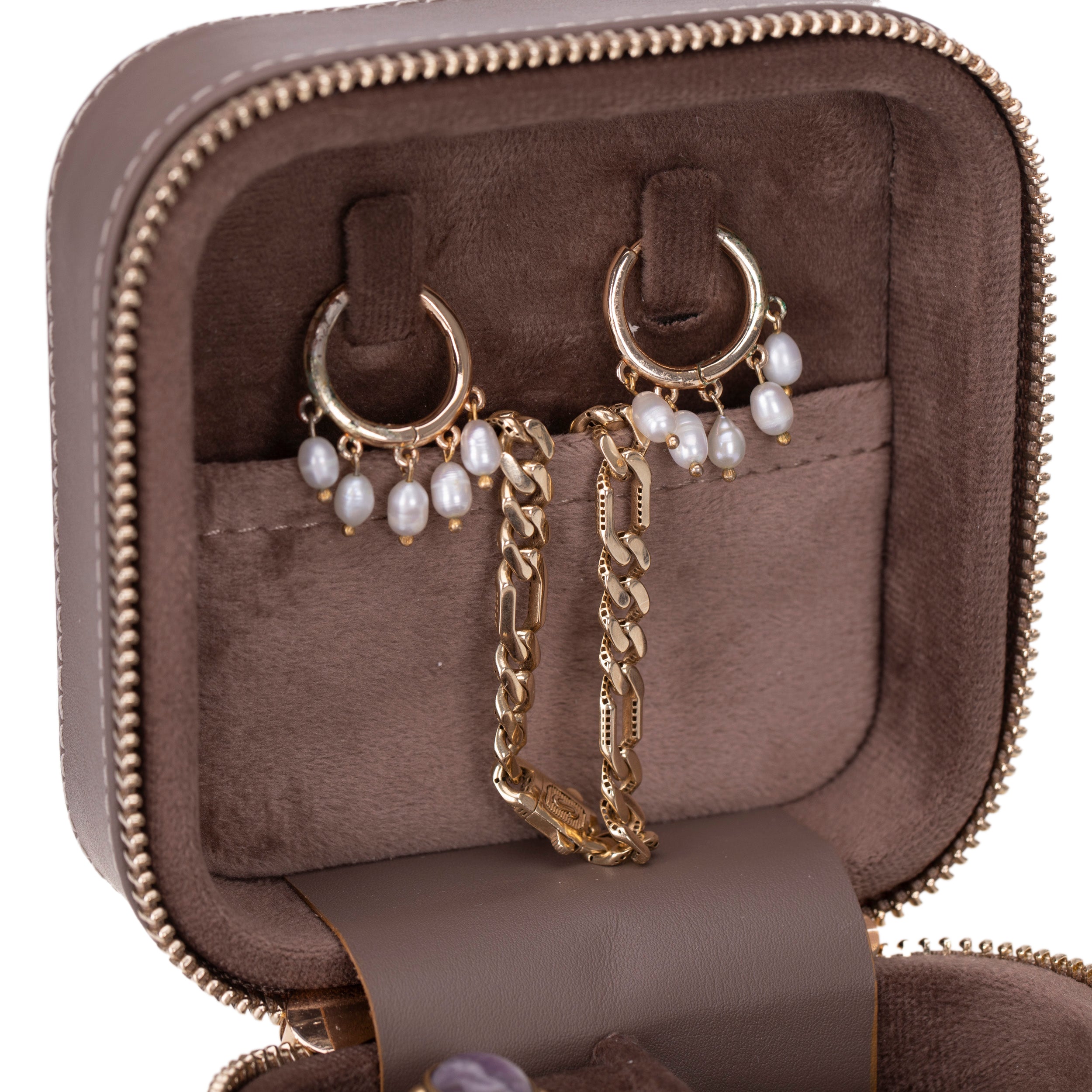 Eufaula Leather Jewelry Box - TORONATA -