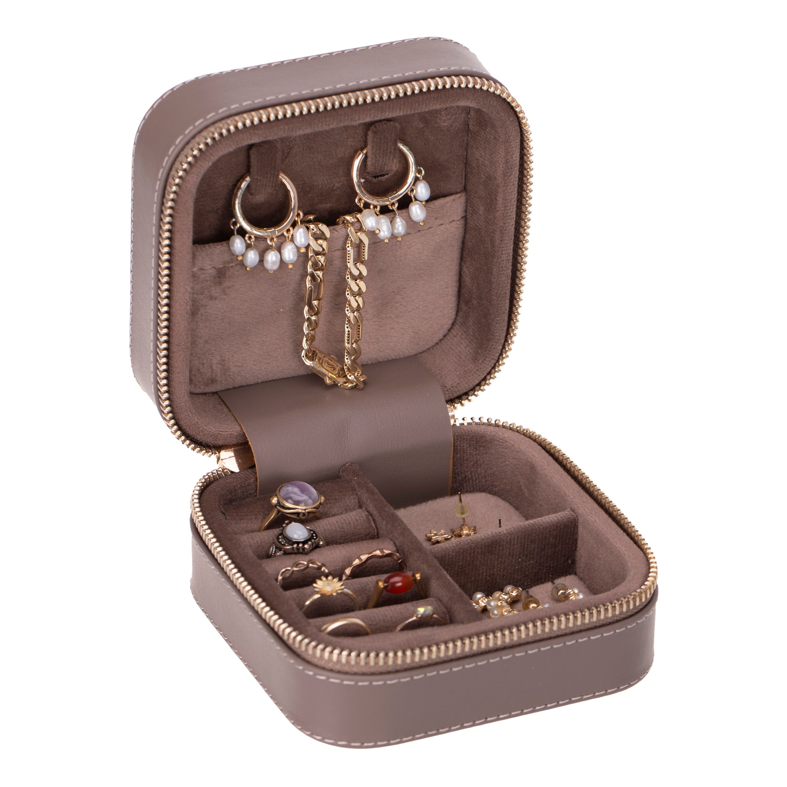 Eufaula Leather Jewelry Box - TORONATA -