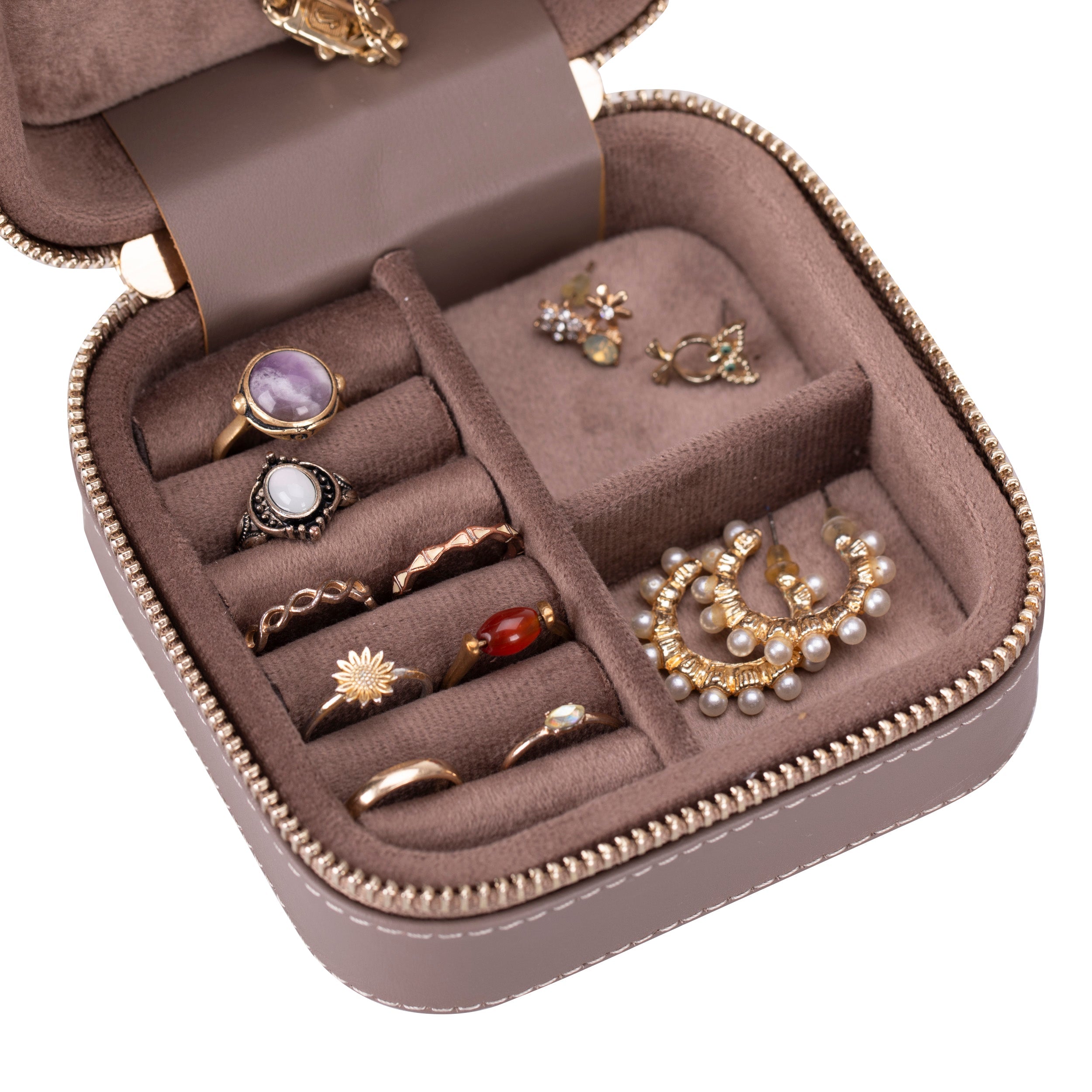 Eufaula Leather Jewelry Box - TORONATA -