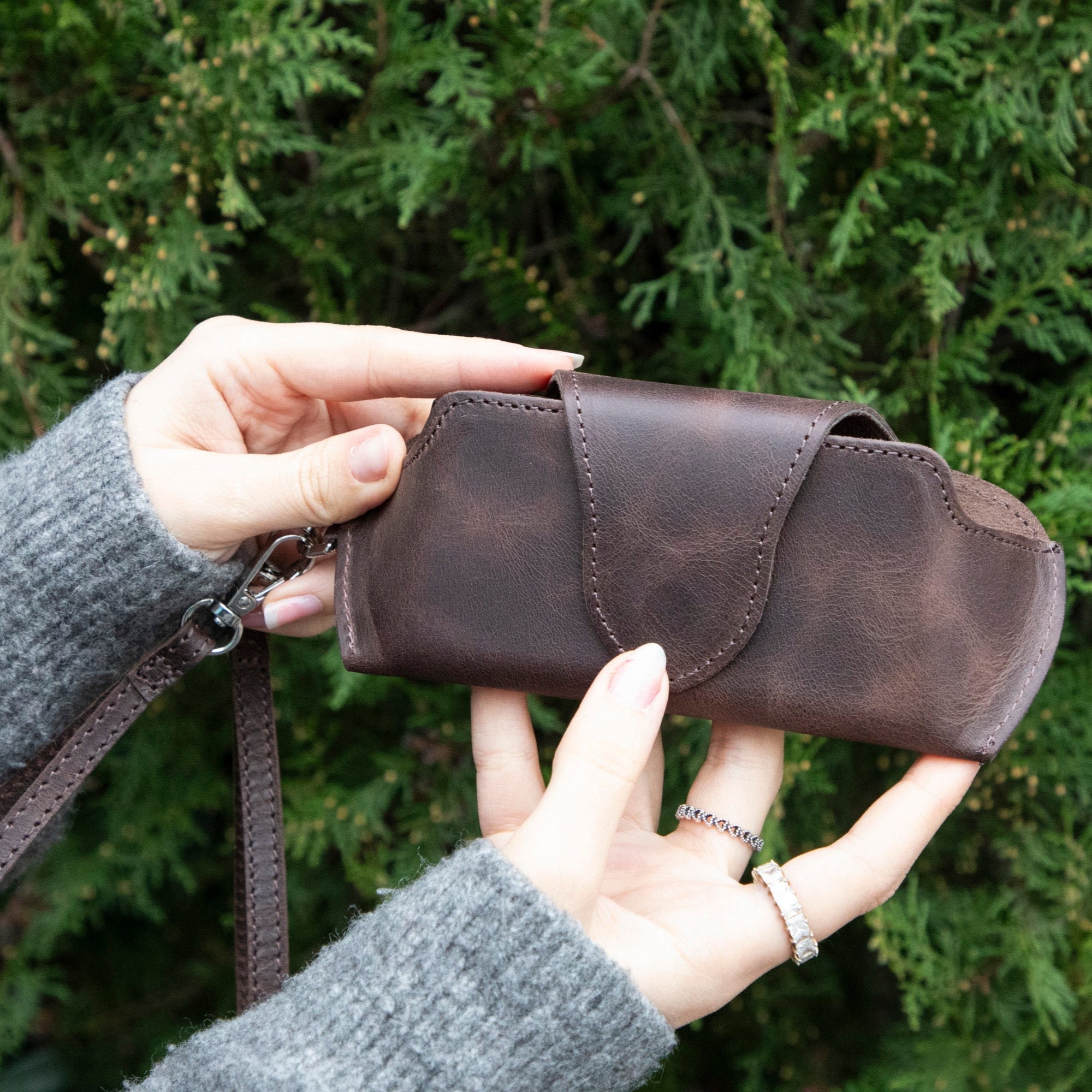 Riviera Leather Glasses Case - TORONATA -