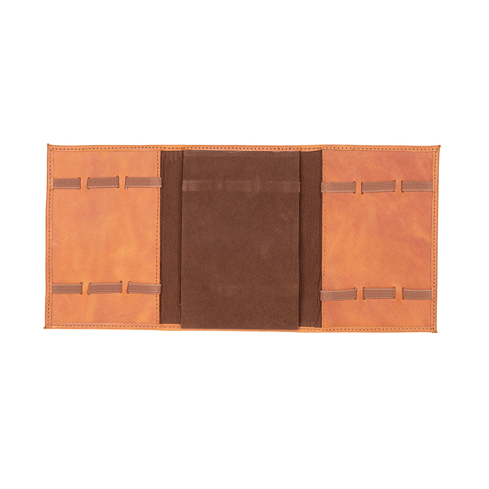 Skagway Leather Watch Band Organizer – 3 Slot Travel Case