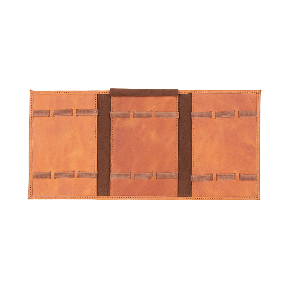 Skagway Leather Watch Band Organizer – 3 Slot Travel Case