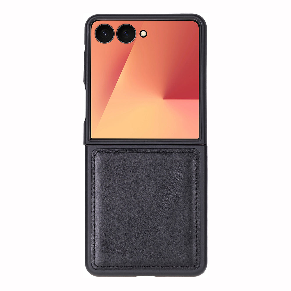 Miami Galaxy Z Flip 7 Leather Case | Slim Genuine Leather