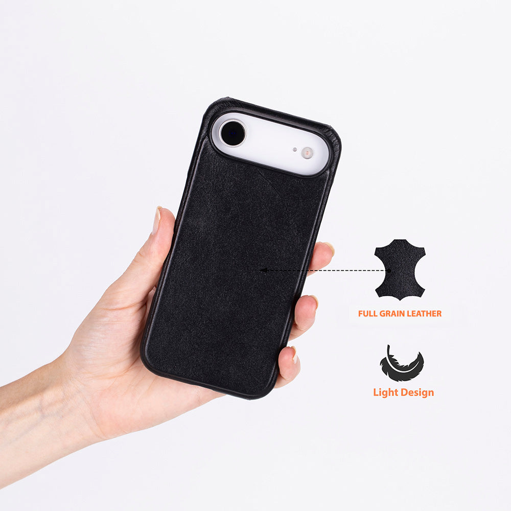Bisbee Leather iPhone 17 Air Case #color_black