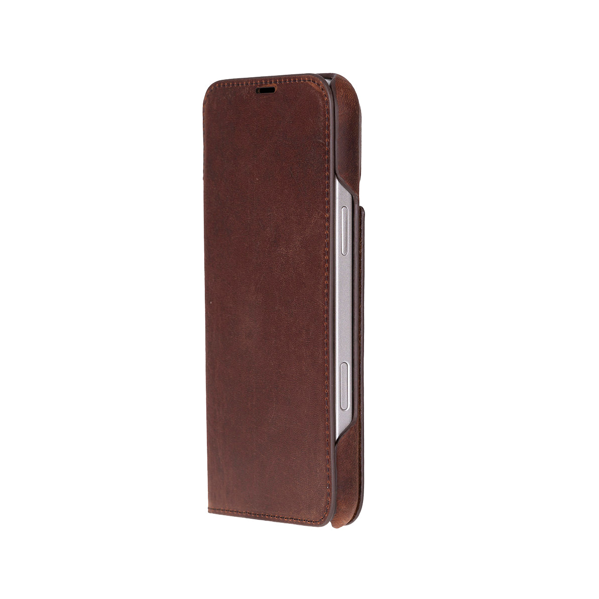 Decatur iPhone 17 Air Leather Folio Wallet Case