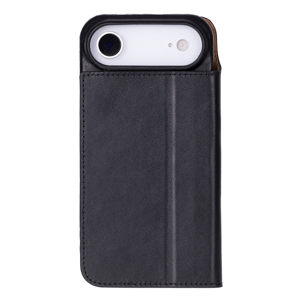 Decatur iPhone 17 Air Leather Folio Wallet Case