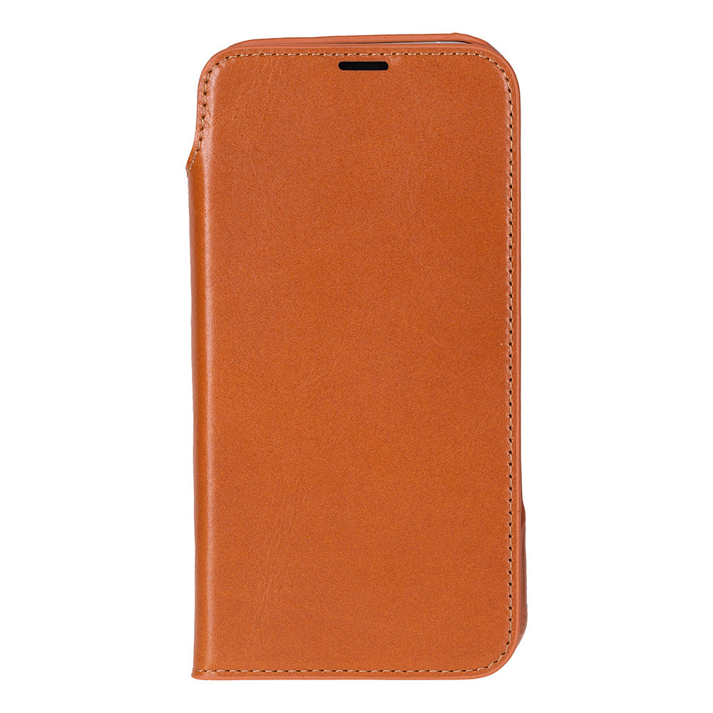 Decatur iPhone 17 Air Leather Folio Wallet Case
