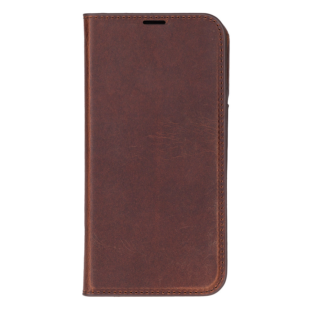 Decatur iPhone 17 Leather Folio Wallet Case