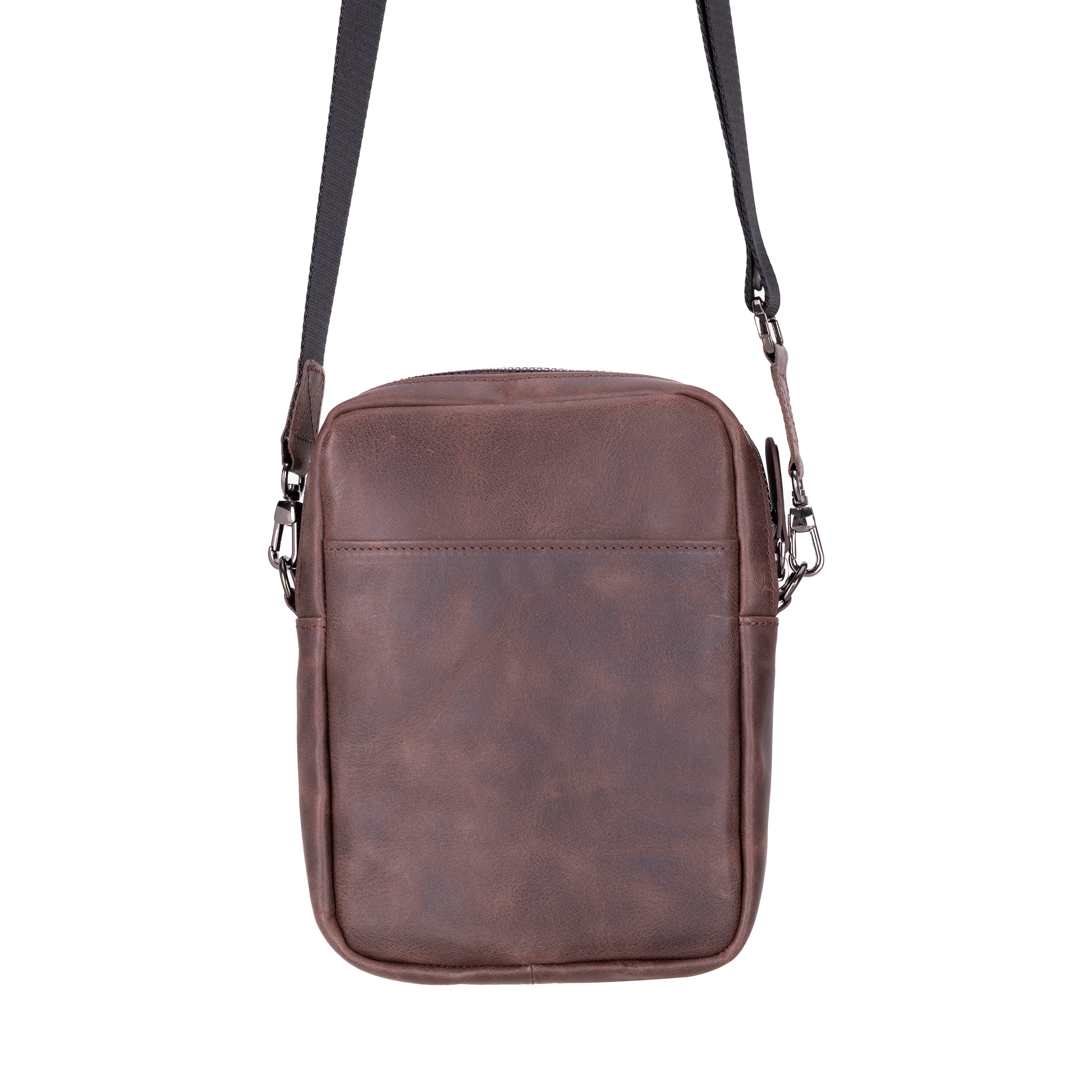 Pisa Leather Crossbody Bag - TORONATA - #color_brown