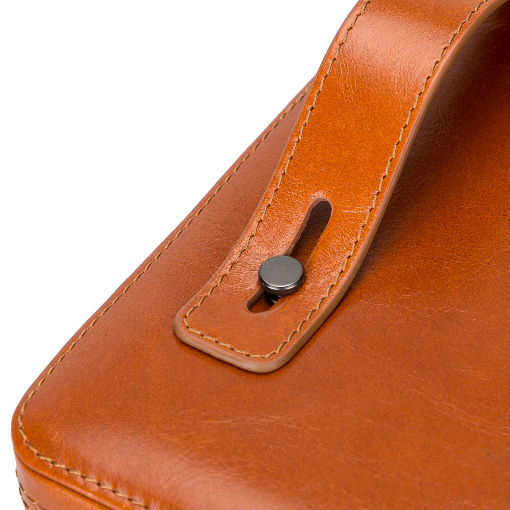 Medicine Handmade Leather Cable Travel Organizer - TORONATA -