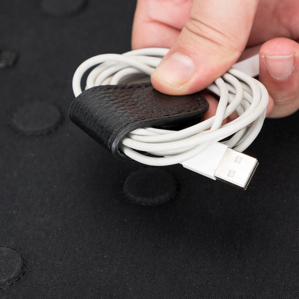 Leather Travel Cable Organizer - TORONATA - color_
