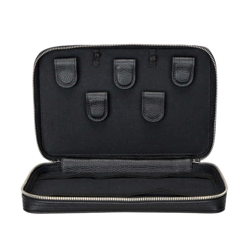 Leather Travel Cable Organizer - TORONATA - color_