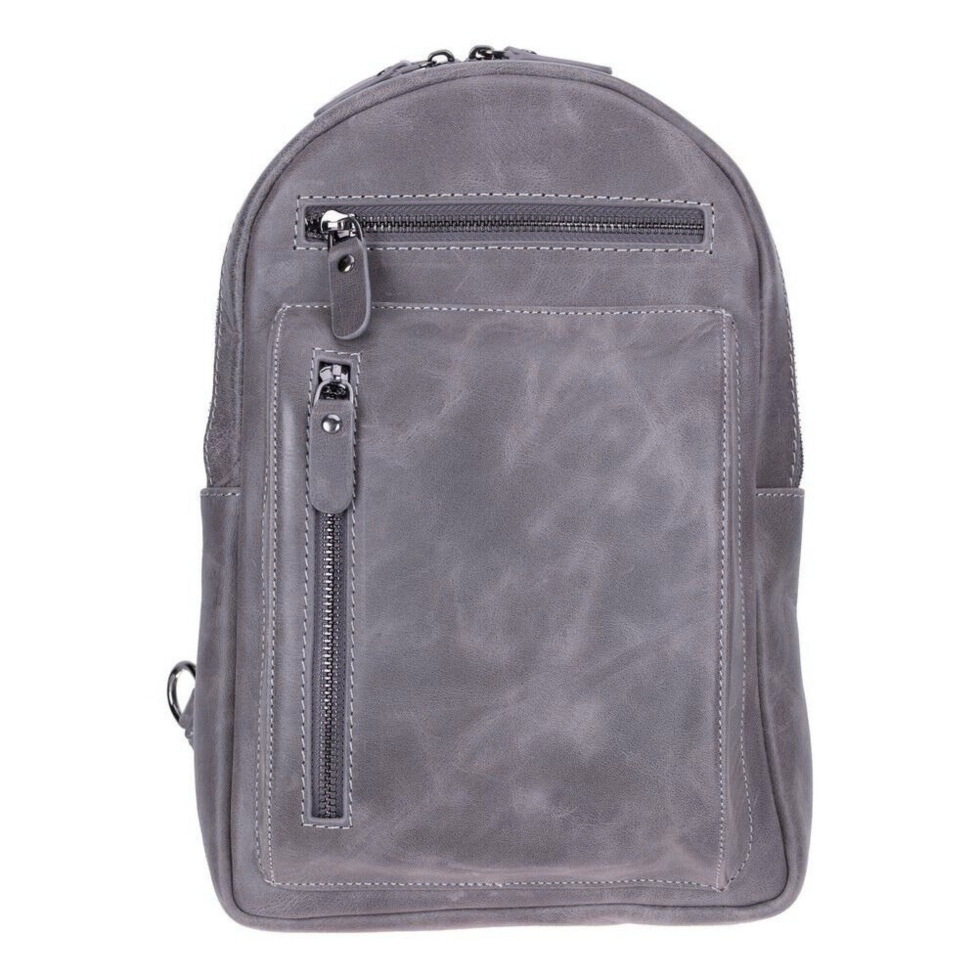 Athens Unisex Leather Cross Bag - TORONATA -