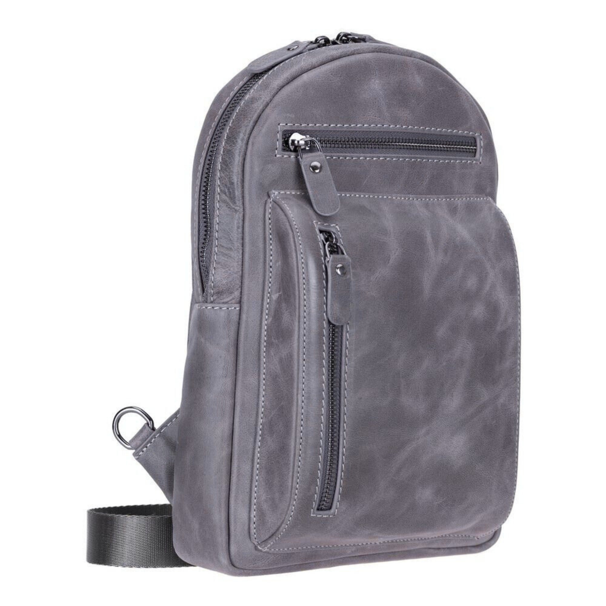 Athens Unisex Leather Cross Bag - TORONATA -