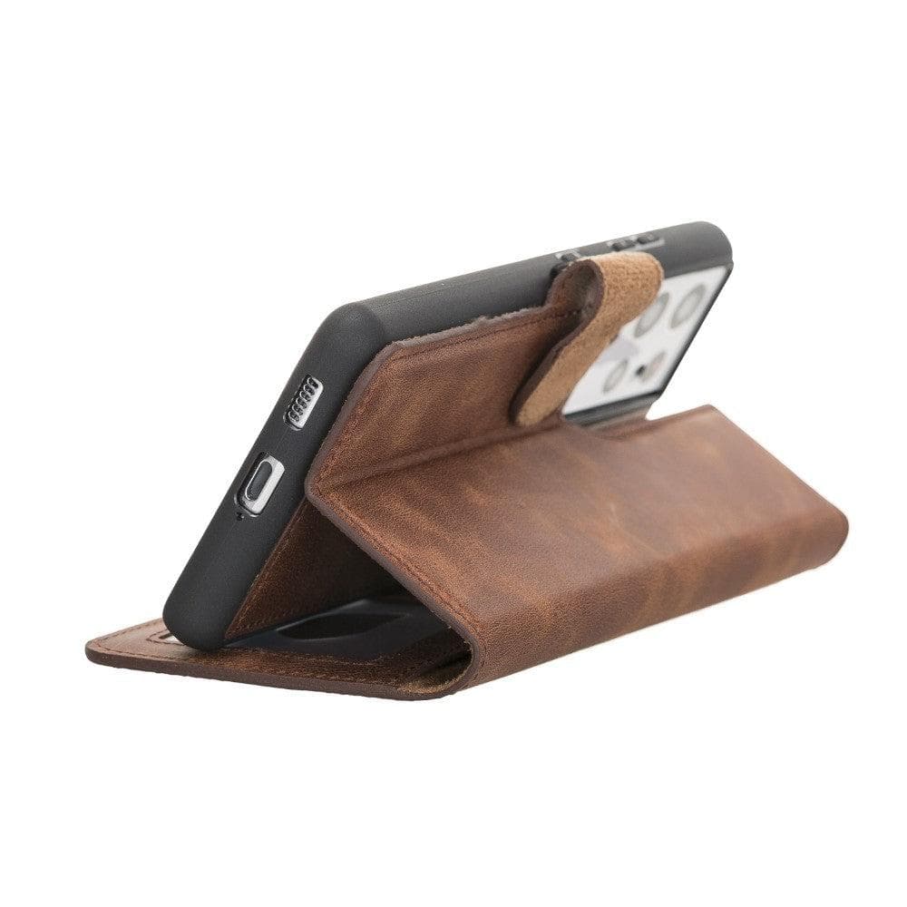 Magic Samsung Galaxy S21 FE (Fan Edition) Leather Detachable Wallet Case - TORONATA - color_
