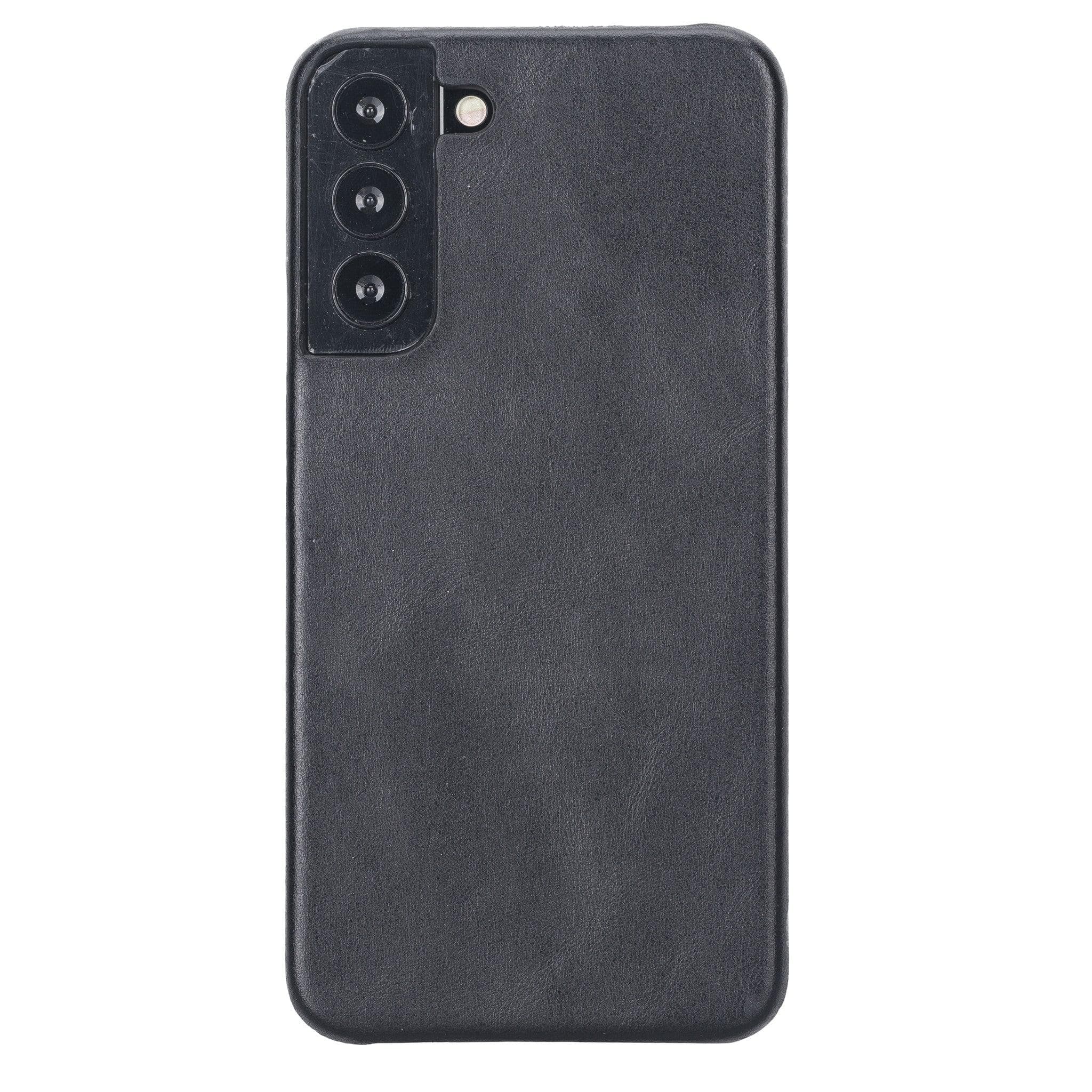 Ultimate Jacket Samsung Galaxy S22 Series Leather Case / UJ - TORONATA - color_ Galaxy S22 Black