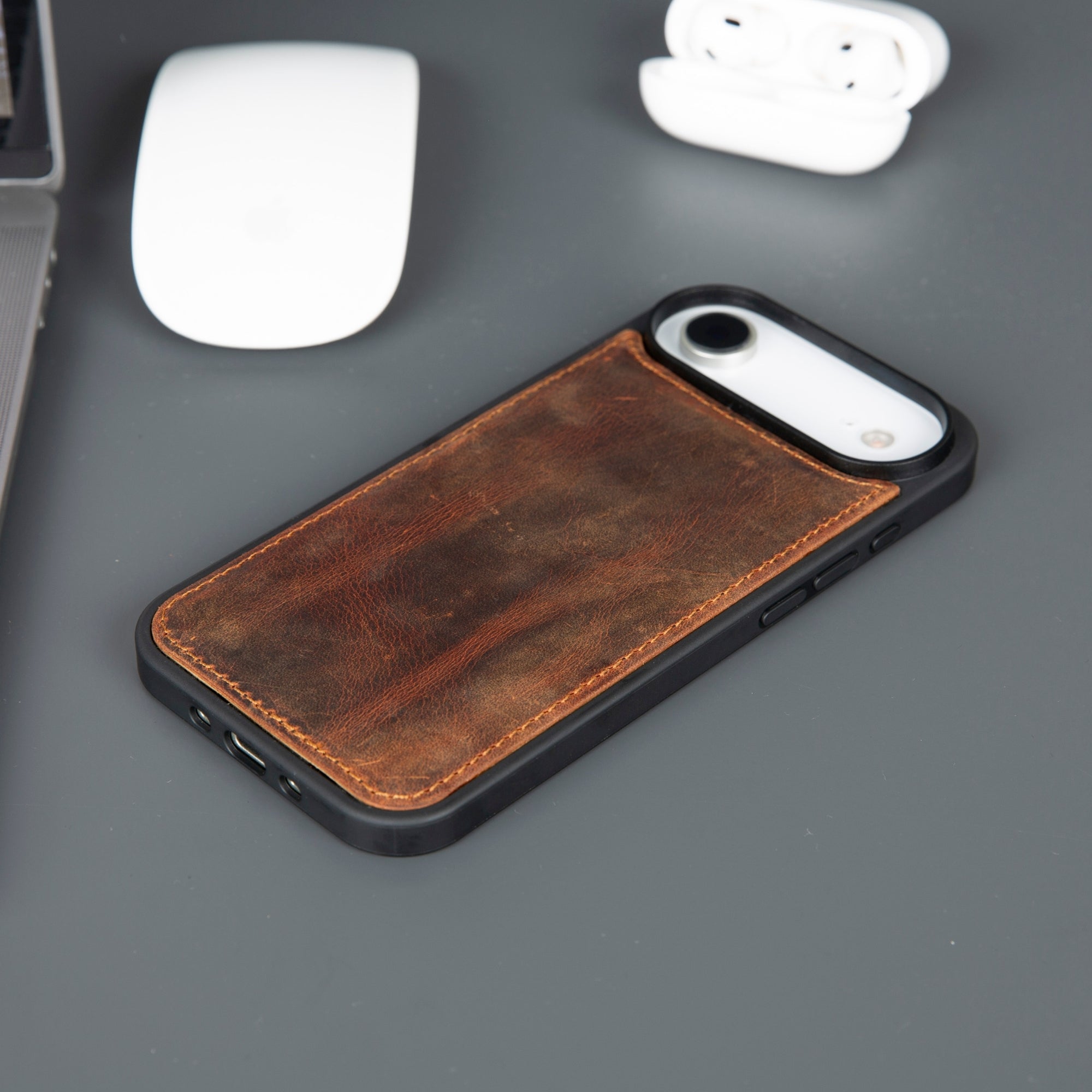 Casper iPhone 17 Air Wallet Case Leather MagSafe - TORONATA -