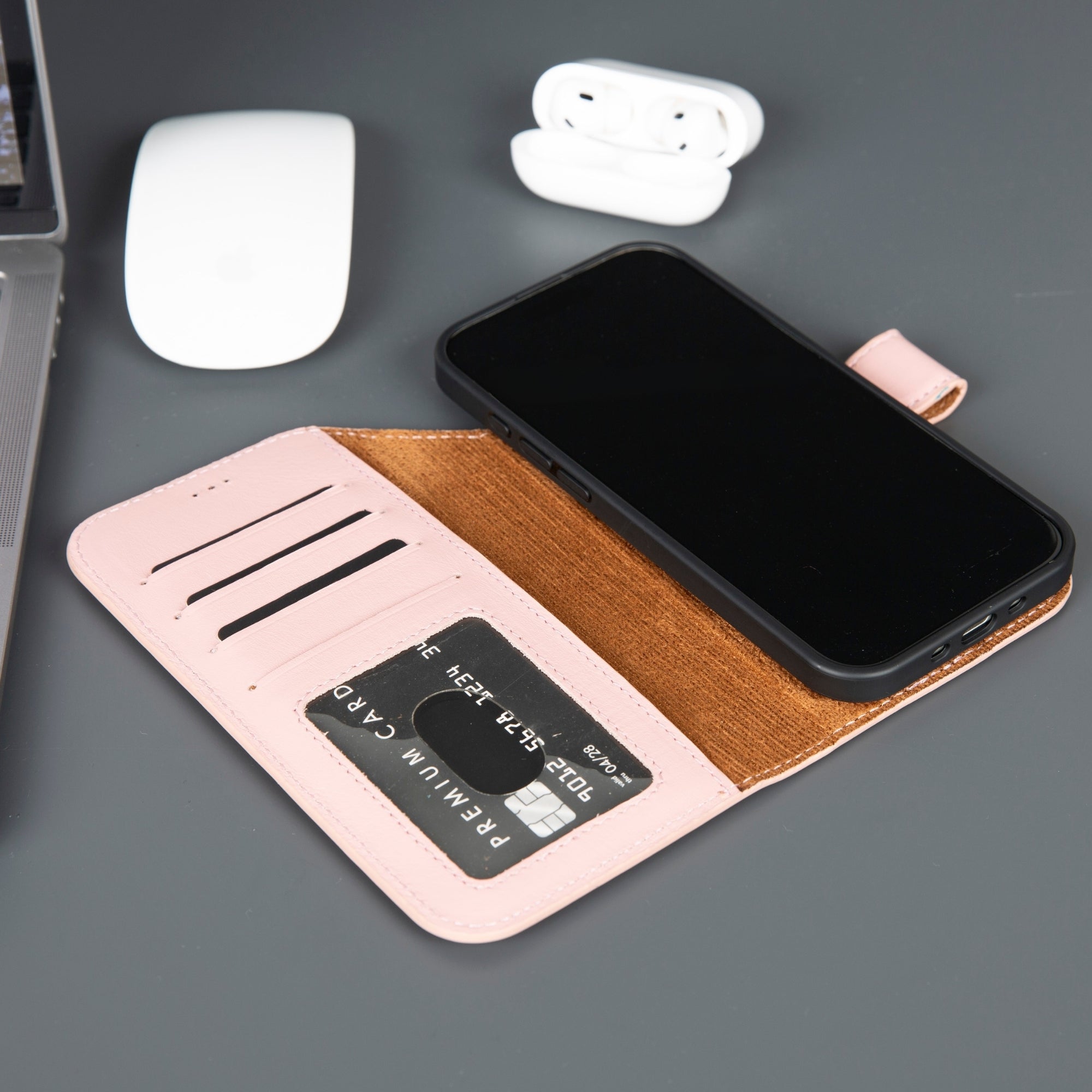 Casper iPhone 17 Air Wallet Case Leather MagSafe - TORONATA -