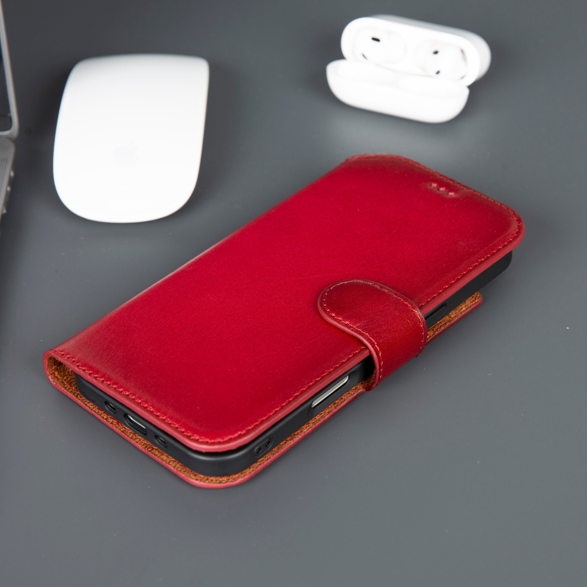 Casper iPhone 17 Air Wallet Case Leather MagSafe - TORONATA -