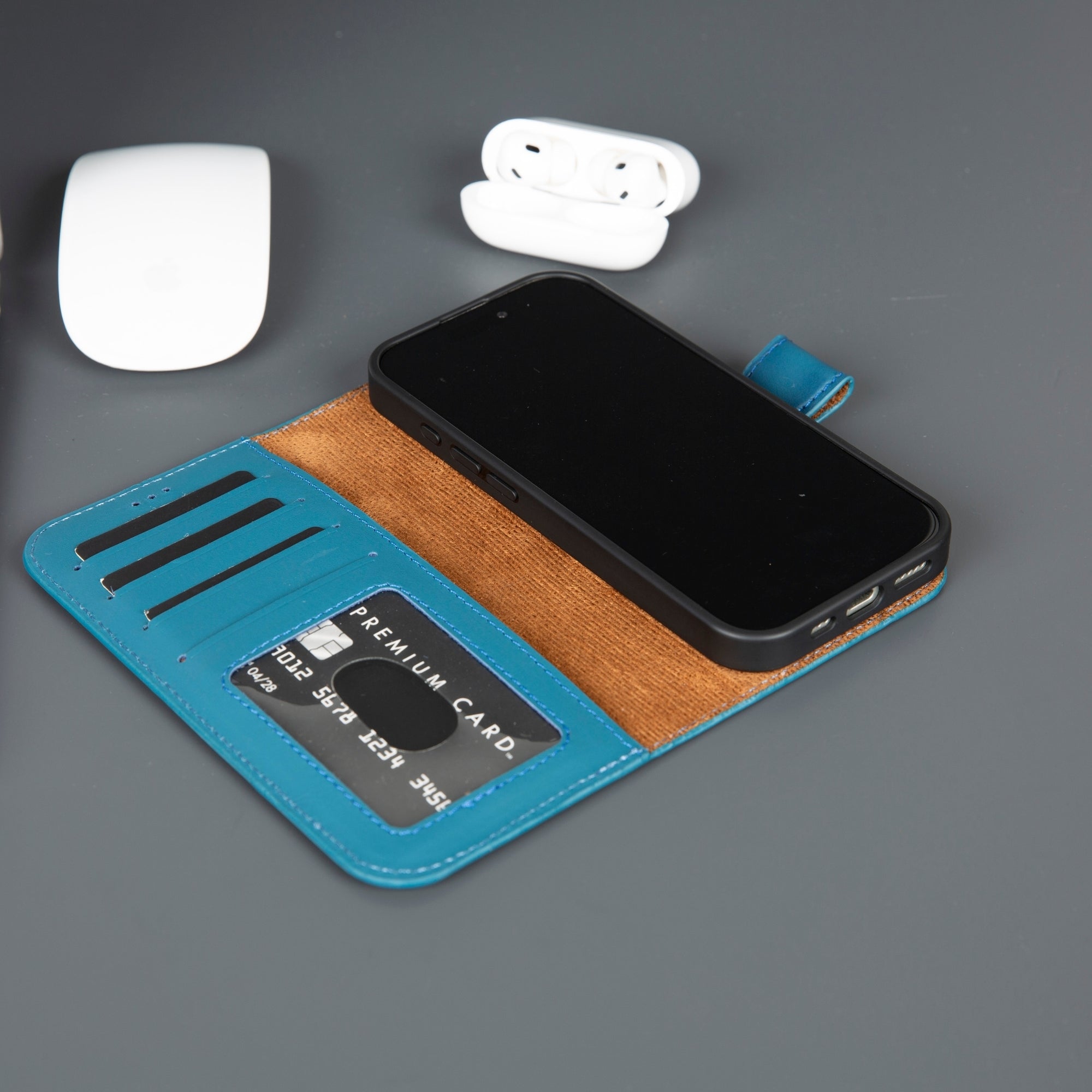 Casper iPhone 17 Wallet Case Leather MagSafe - TORONATA -