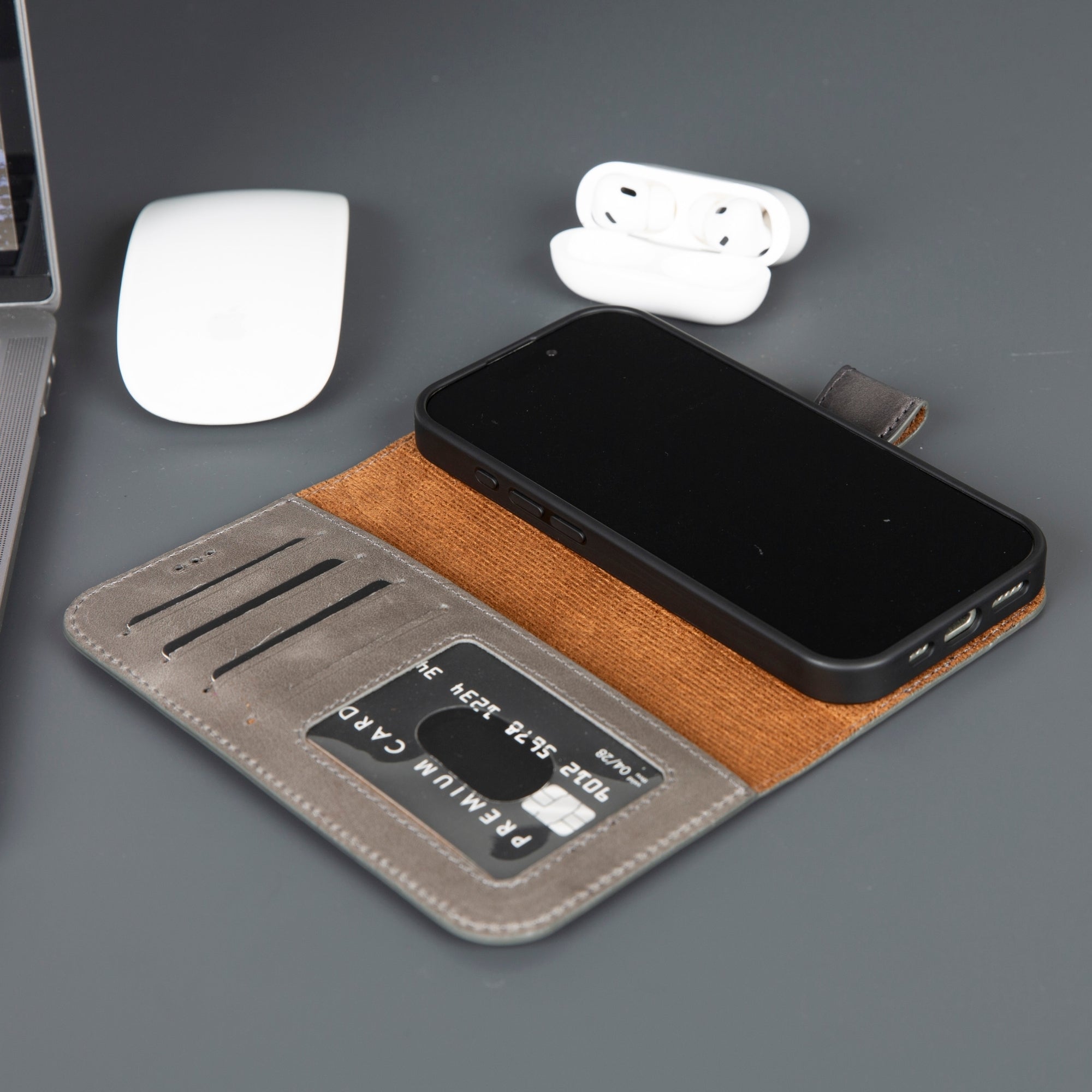 Casper iPhone 17 Wallet Case Leather MagSafe - TORONATA -