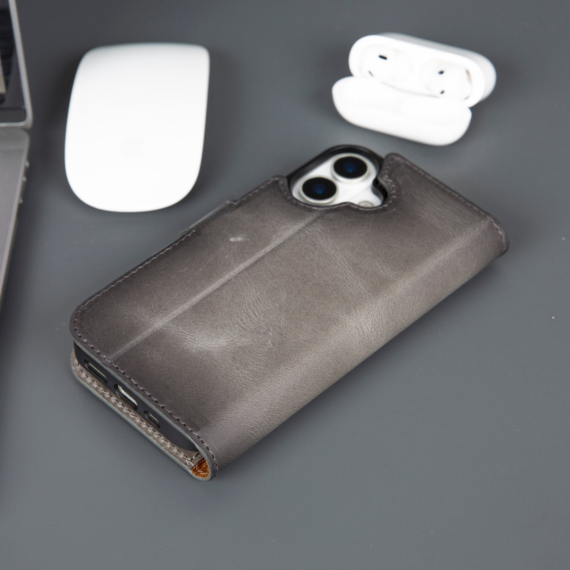 Casper iPhone 17 Wallet Case Leather MagSafe - TORONATA -