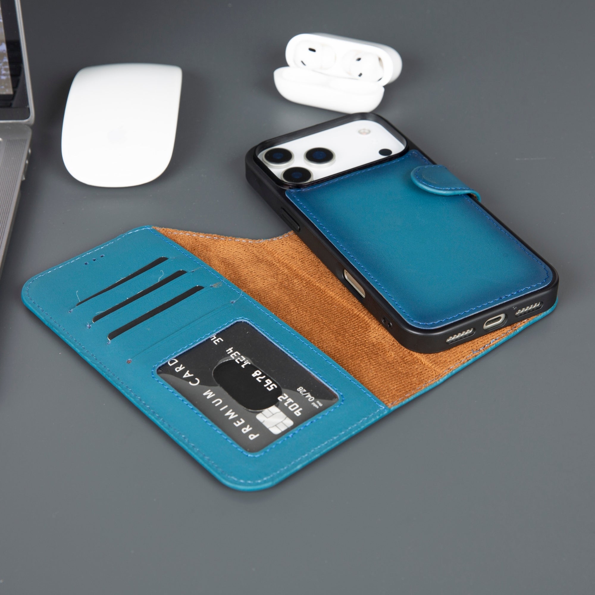 Casper iPhone 17 Pro Max Leather Wallet Case – MagSafe Compatible – TORONATA Casper iPhone 17 Pro Max Leather Wallet Case – MagSafe Compatible – TORONATA